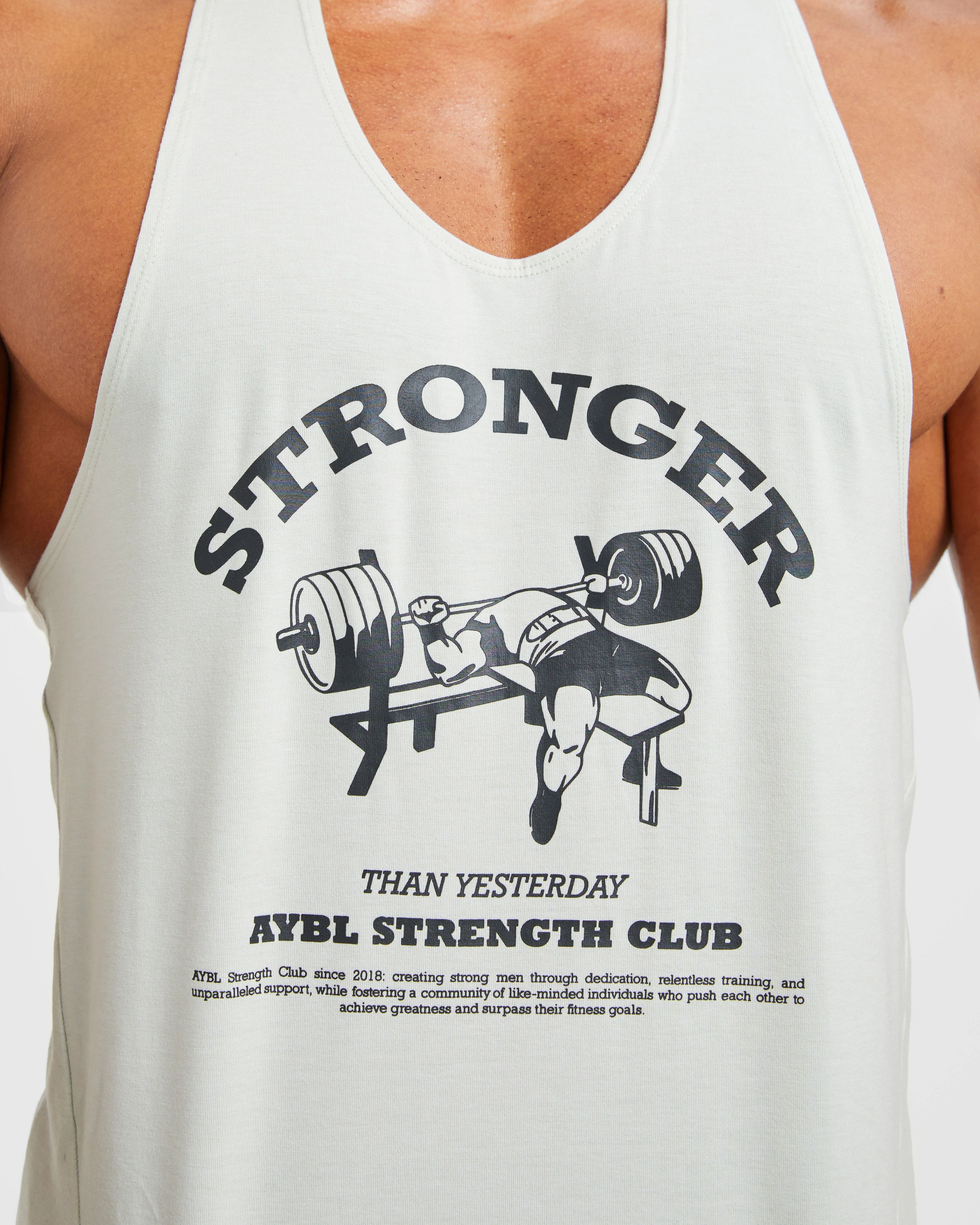 Bench Press Stringer - Muted Mint - Image 21