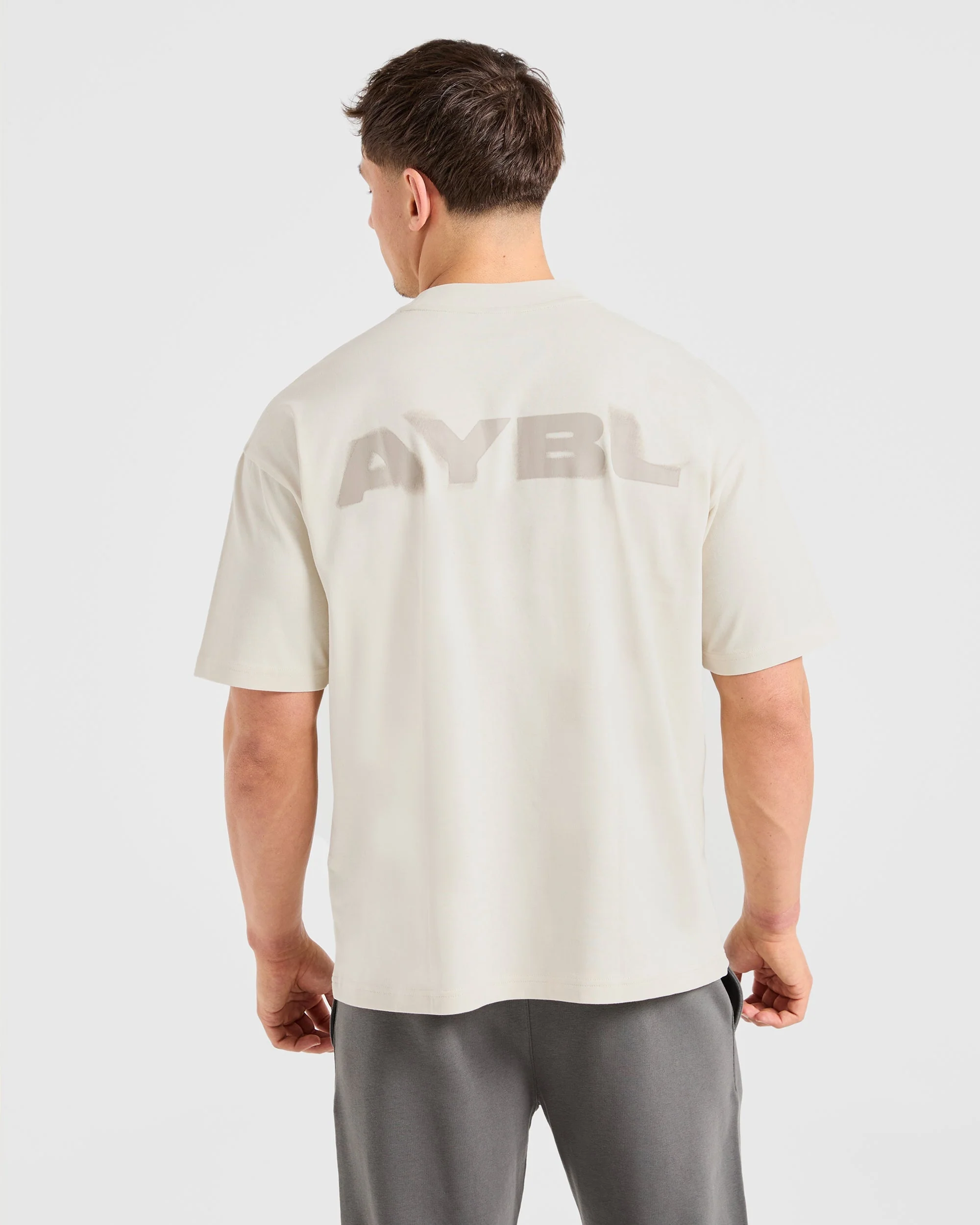 Blur Oversized T Shirt - Off White
