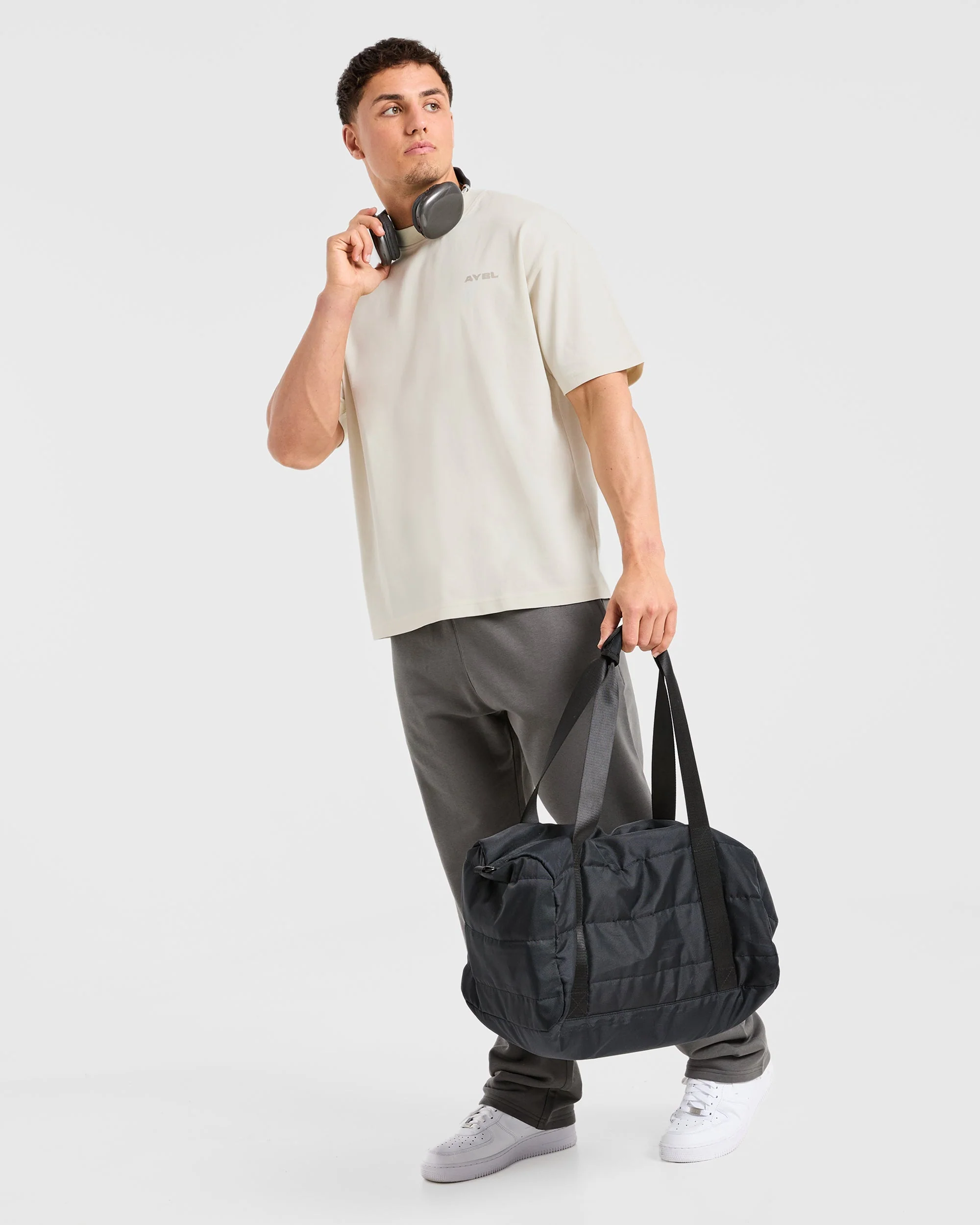 Blur Oversized T Shirt - Off White - Image 8