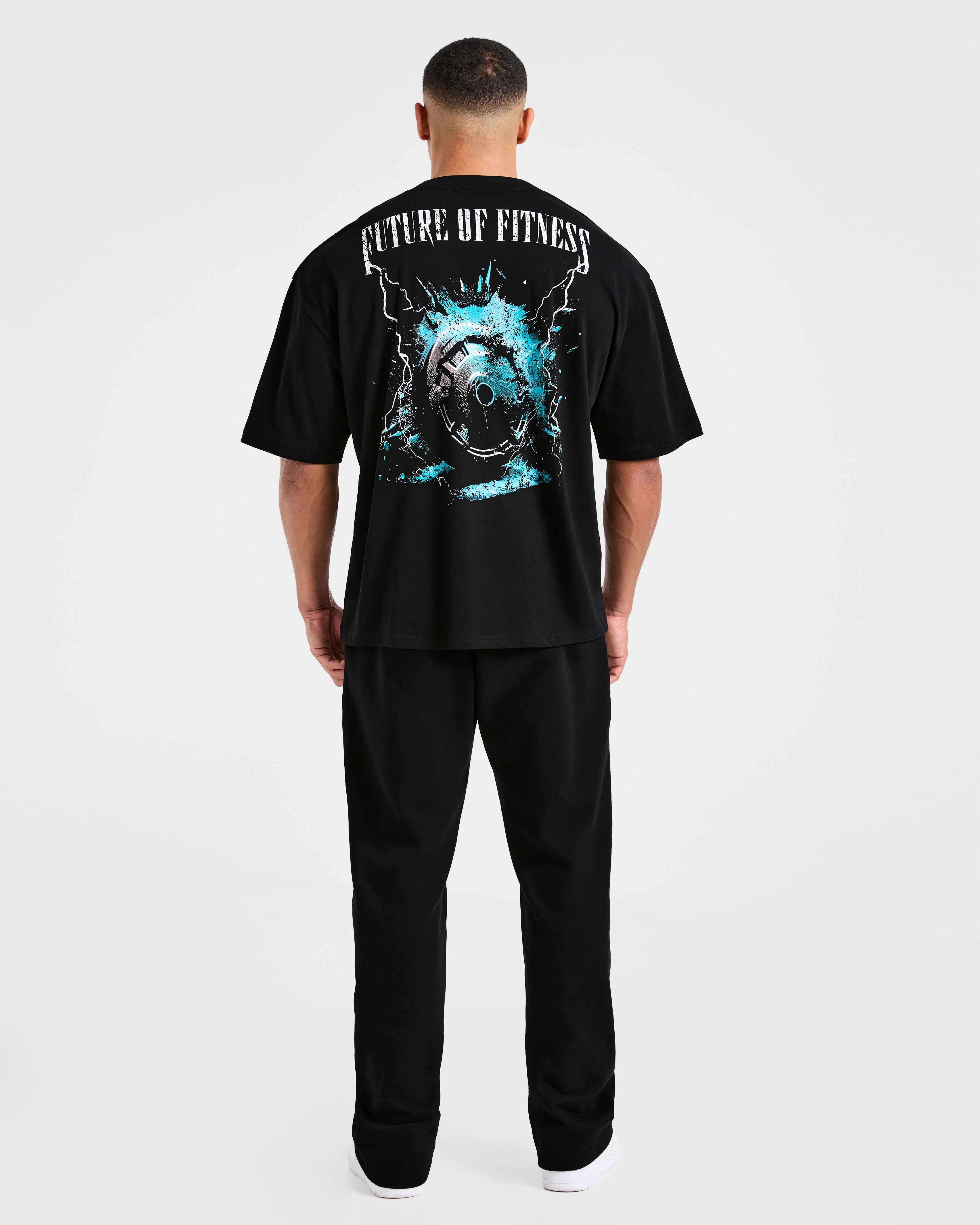 Breaking Weights Oversized T Shirt - Black - Image 4