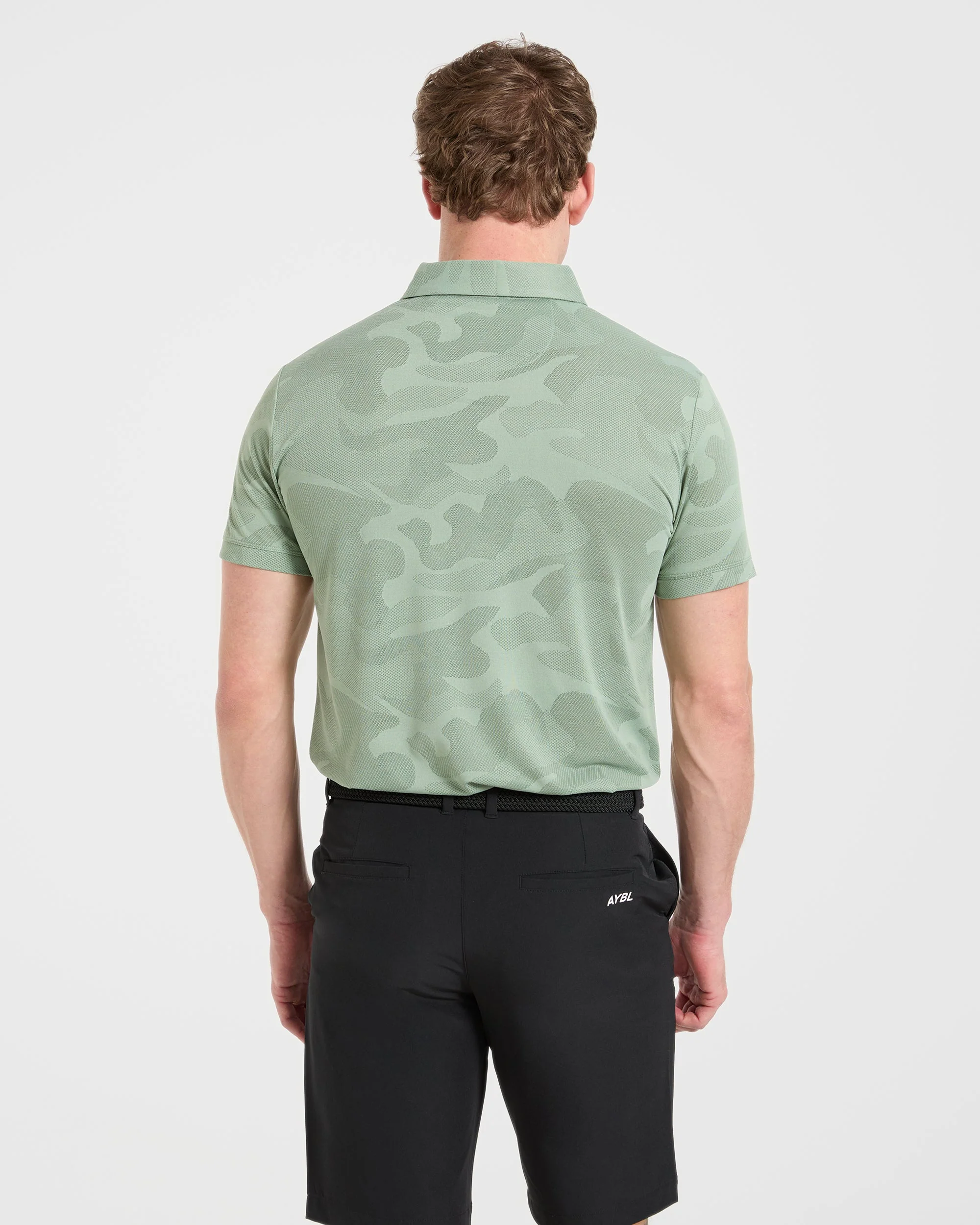 Camo Polo - Muted Green - Image 2