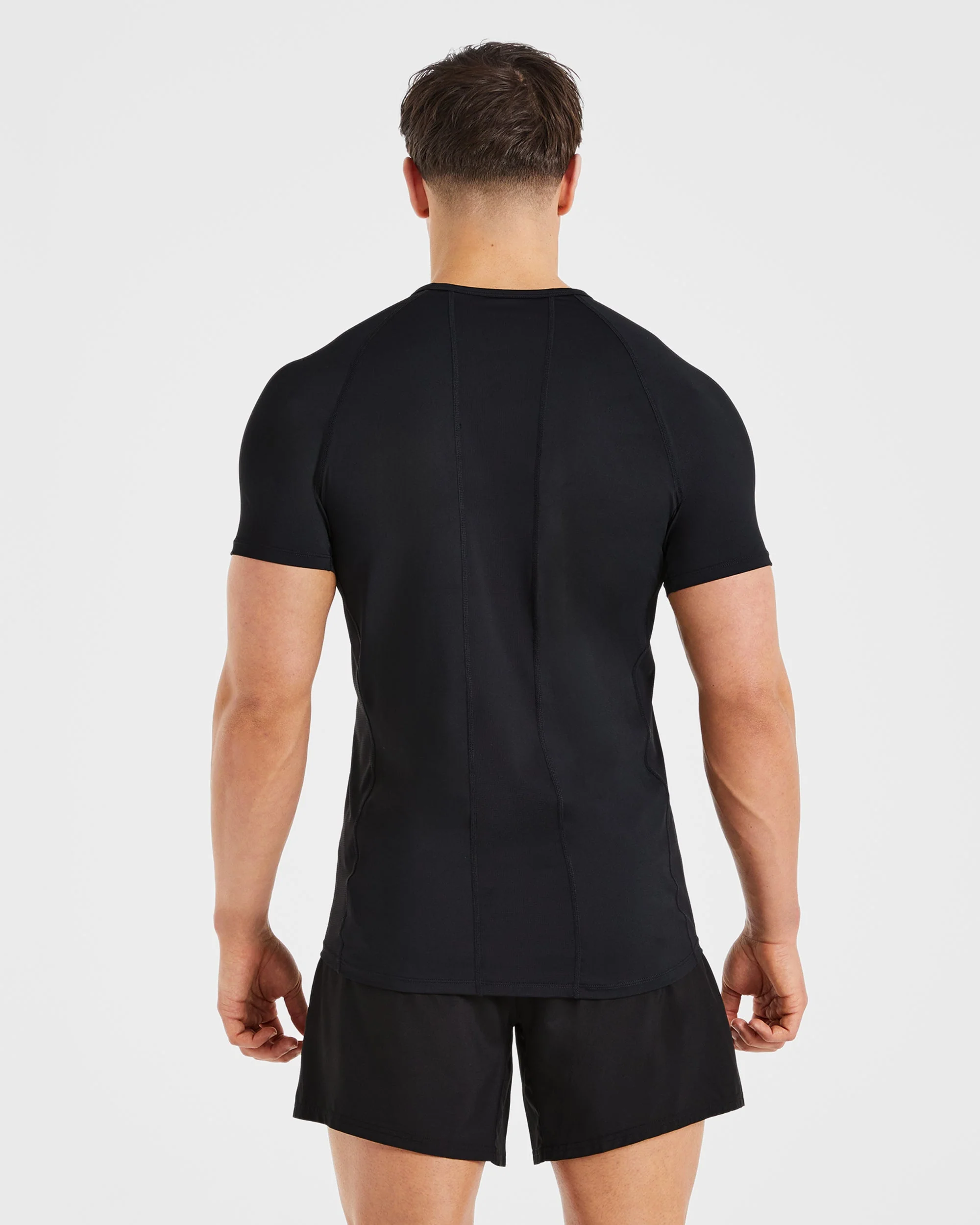 Compression Relaxed T Shirt - Black - Image 2