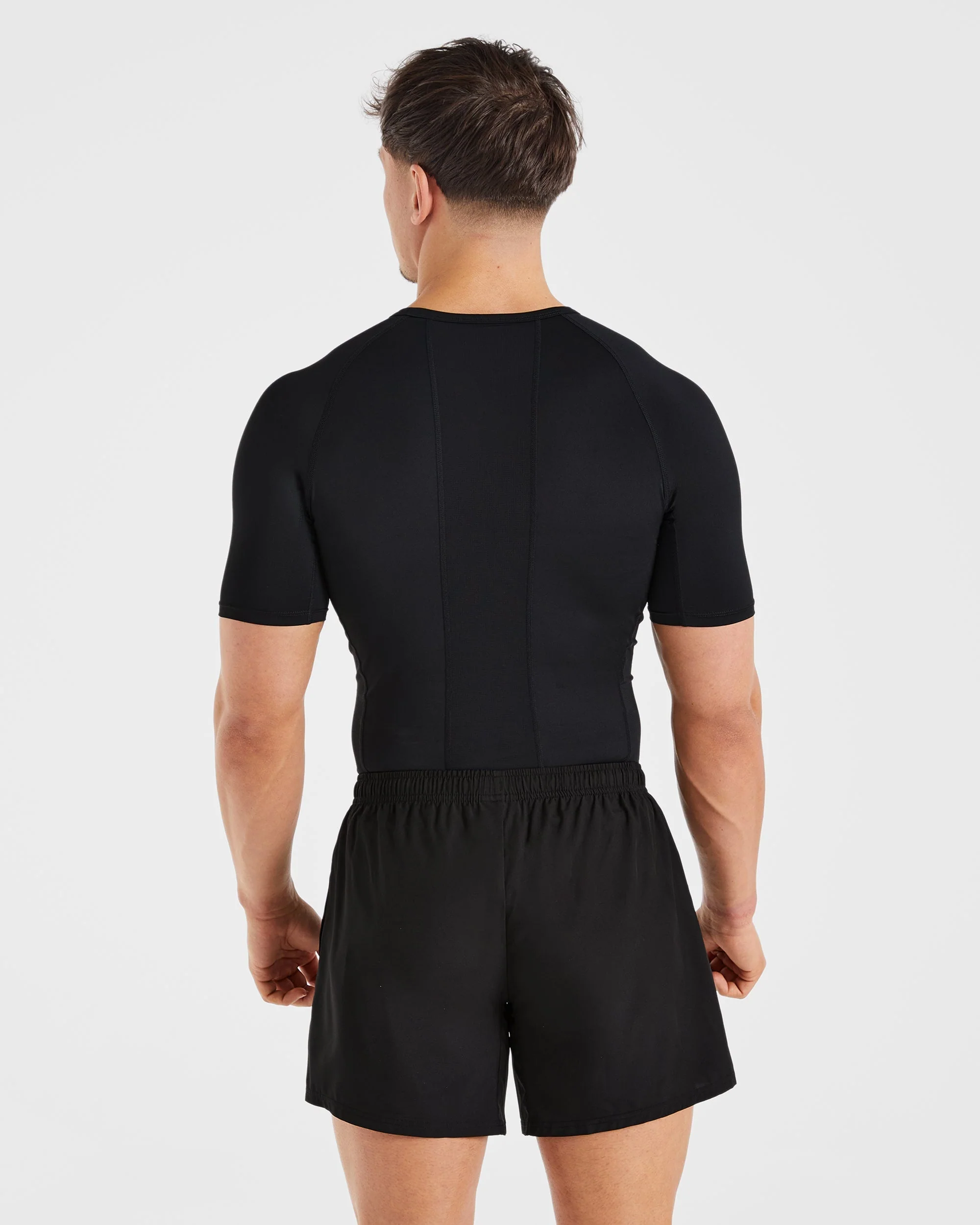 Compression T Shirt - Black - Image 2