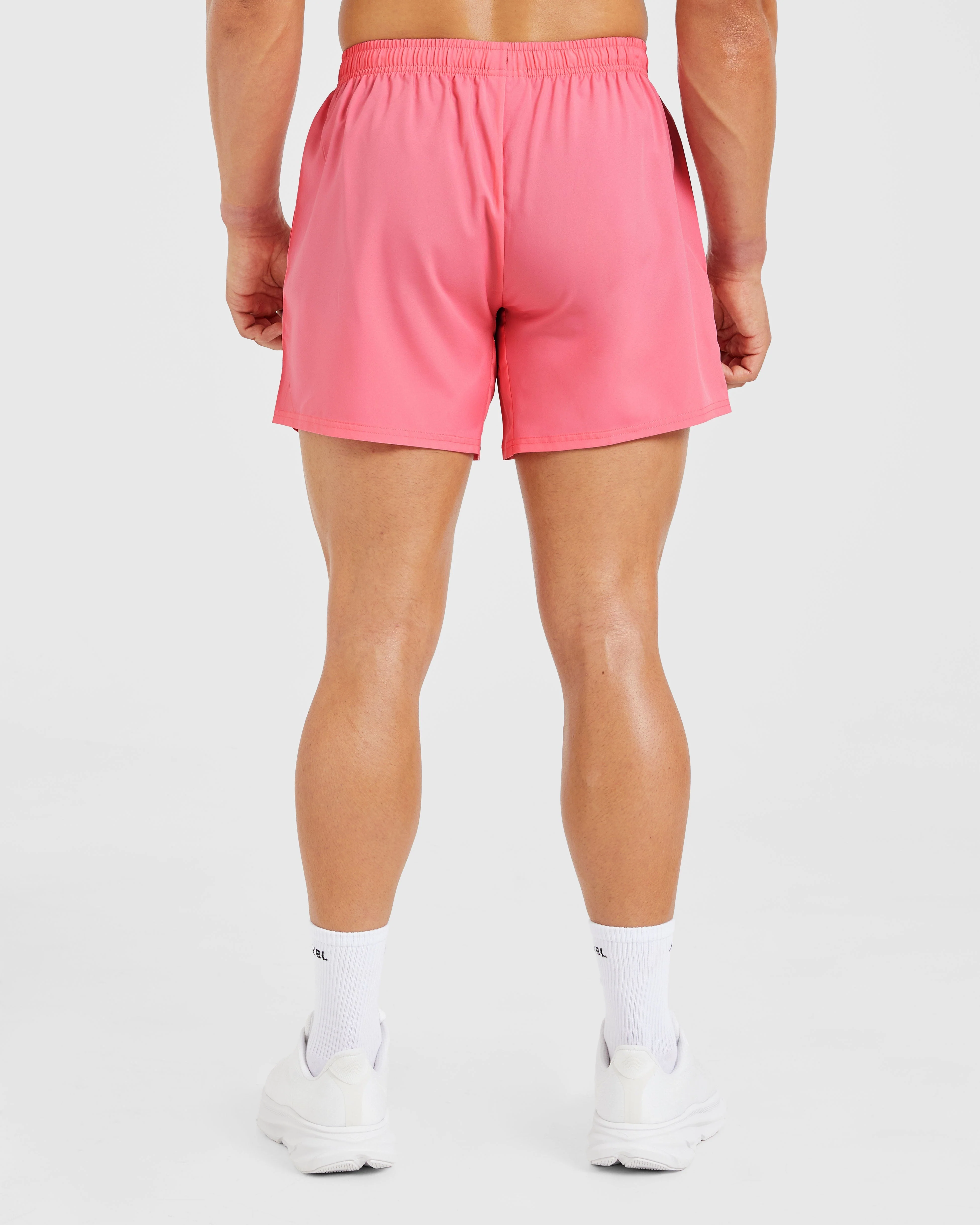 Core 5" Shorts - Coral - Image 2