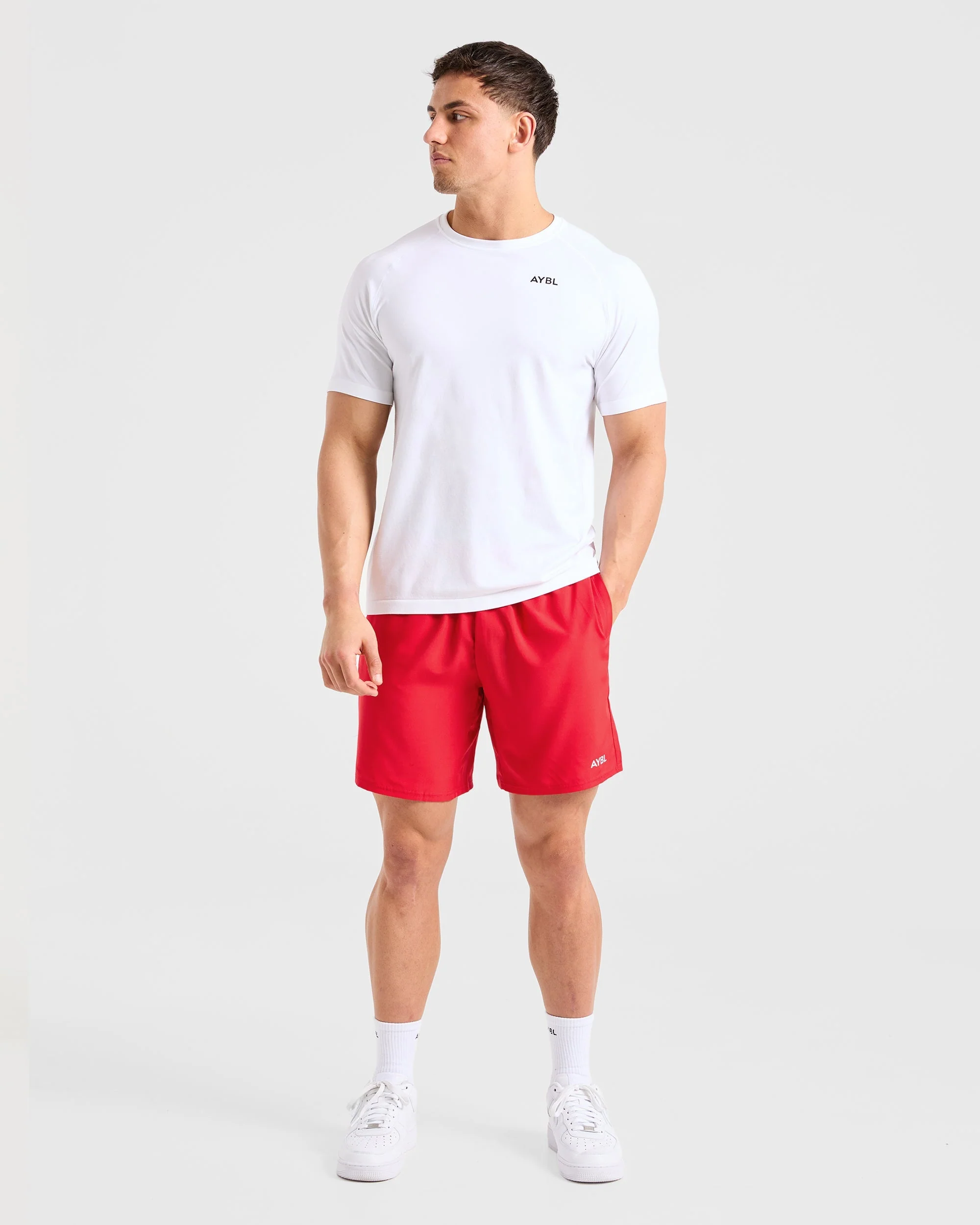 Core 7" Shorts - Chilli Red - Image 3