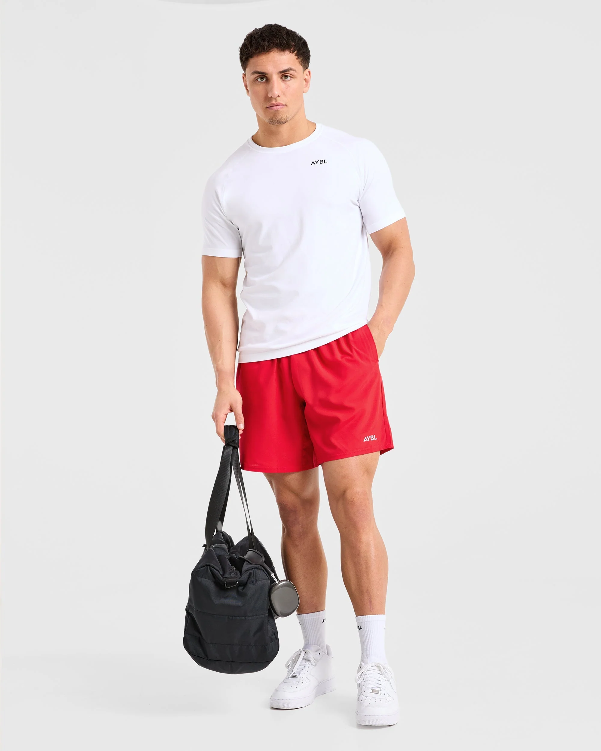 Core 7" Shorts - Chilli Red - Image 7