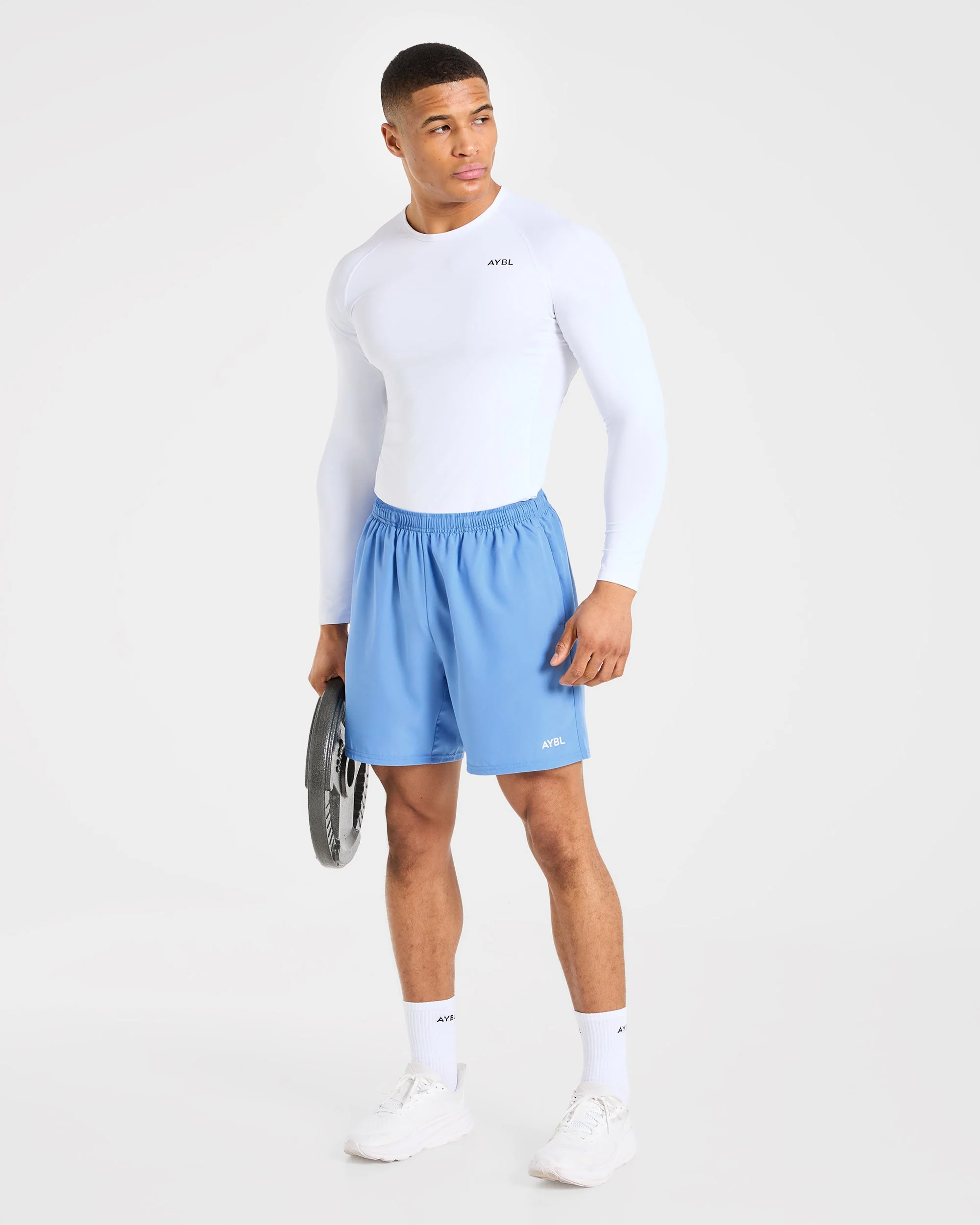 Core 7" Shorts  - Muted Blue - Image 7