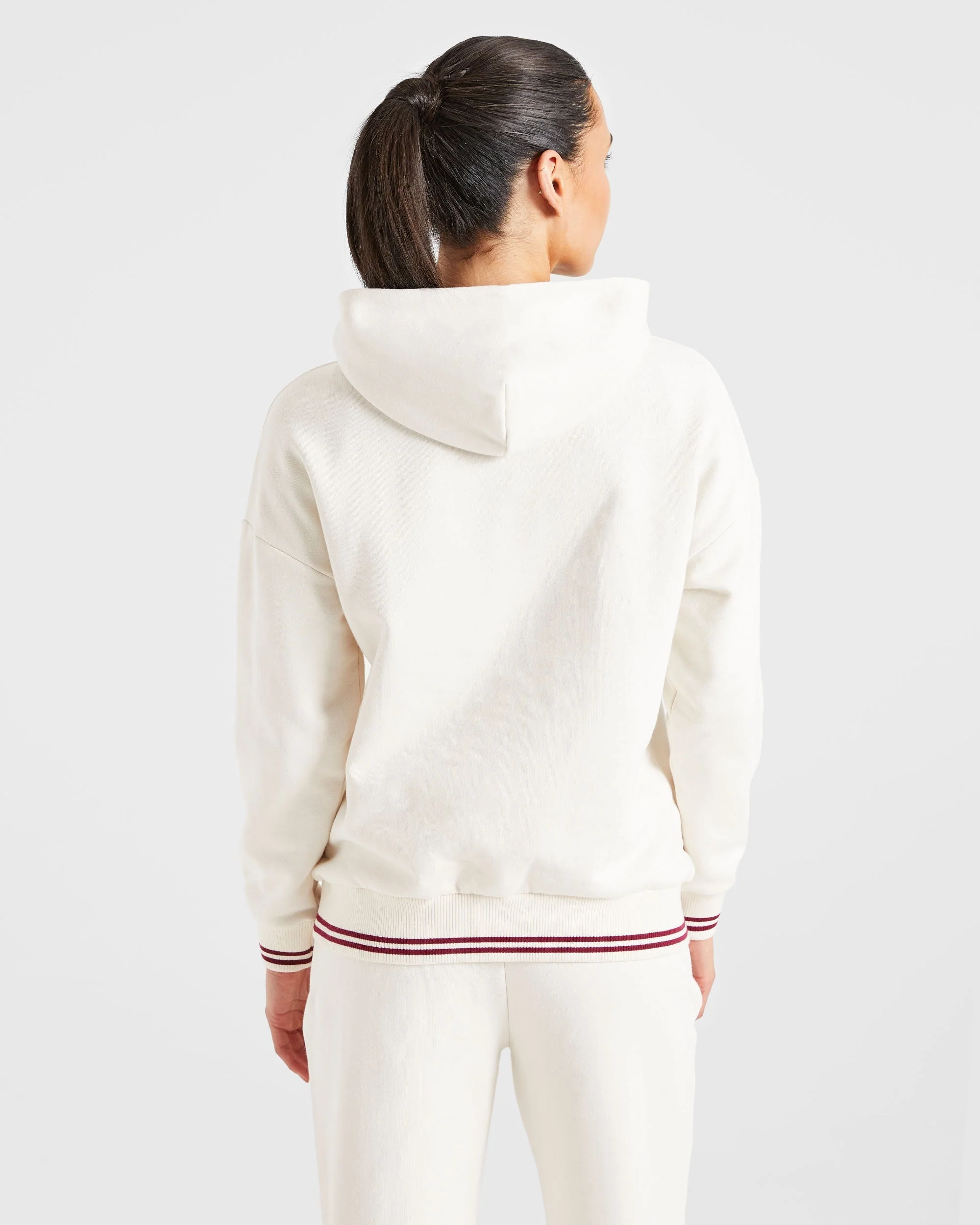 Courtside Hoodie - Off White - Image 2