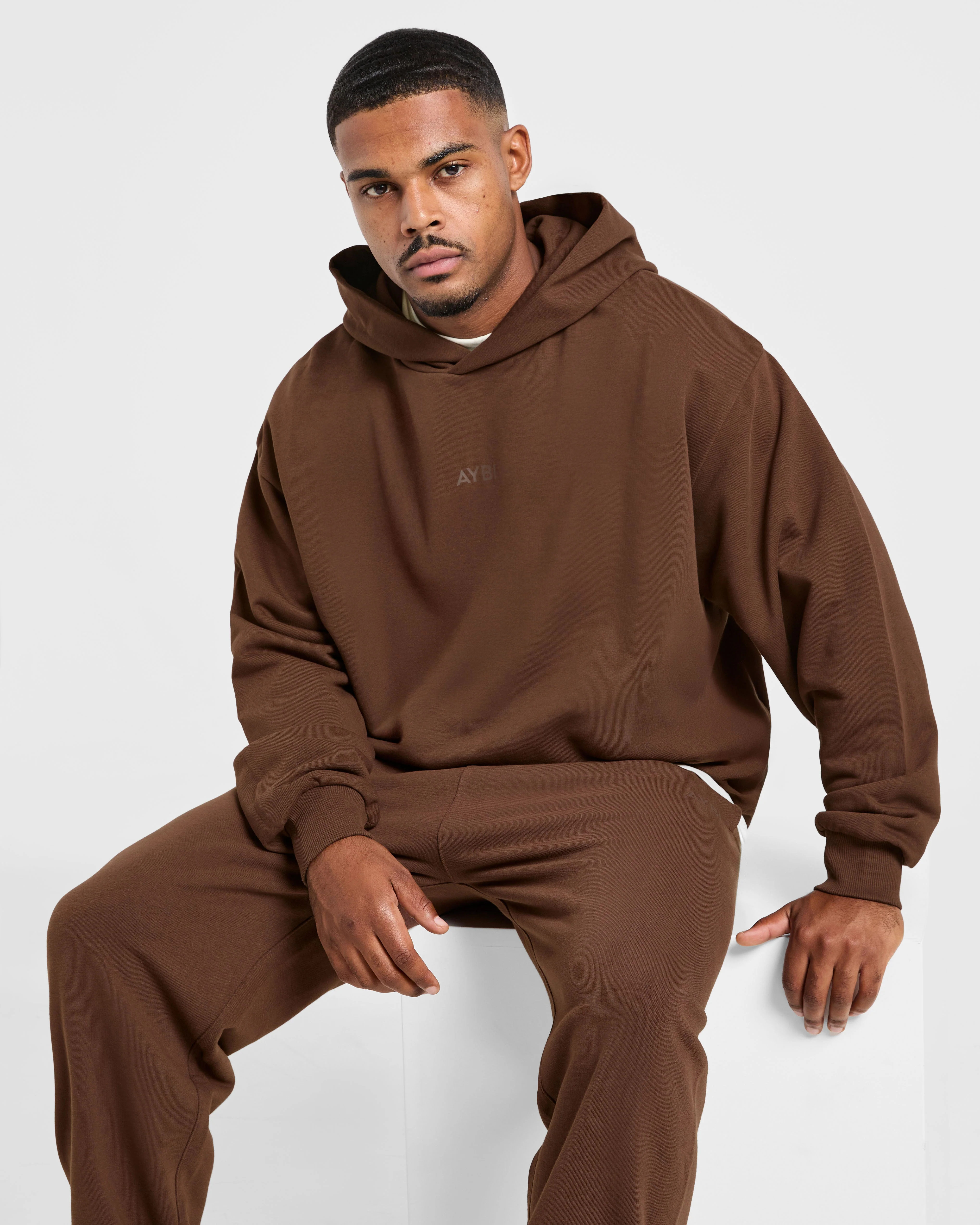 Craft Oversized Hoodie - Brown - Image 7