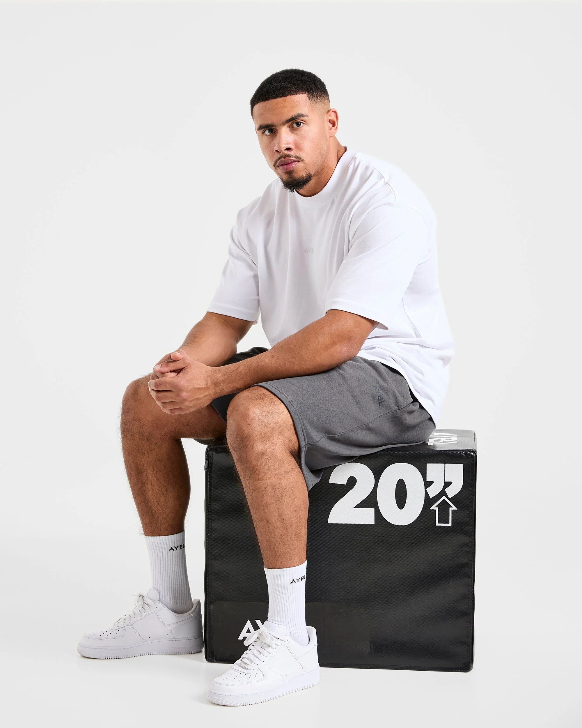 Craft Oversized Shorts - Charcoal - Image 8
