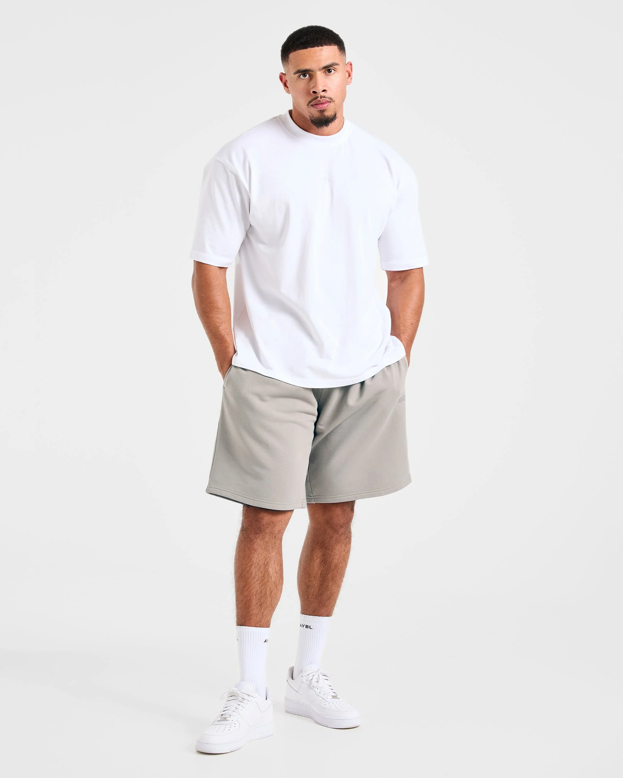 Craft Oversized Shorts - Fog - Image 8