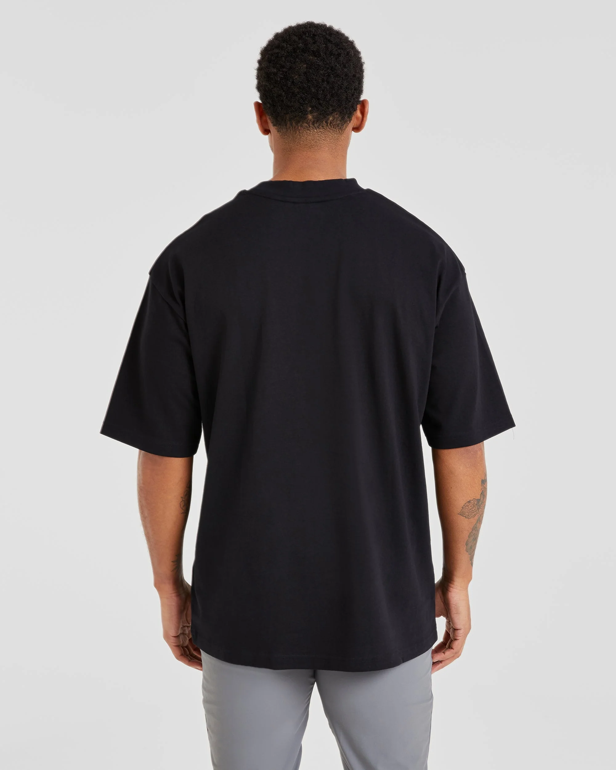 Craft Oversized T Shirt - Black - Image 2