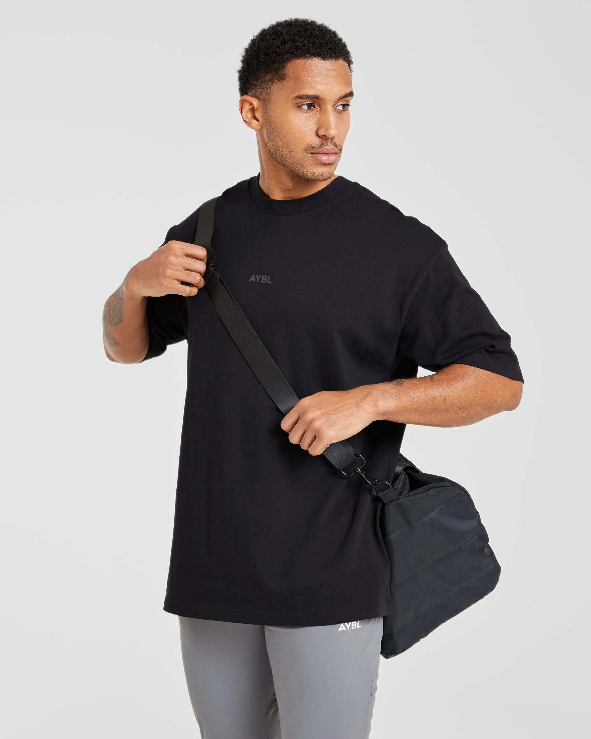 Craft Oversized T Shirt - Black - Image 7