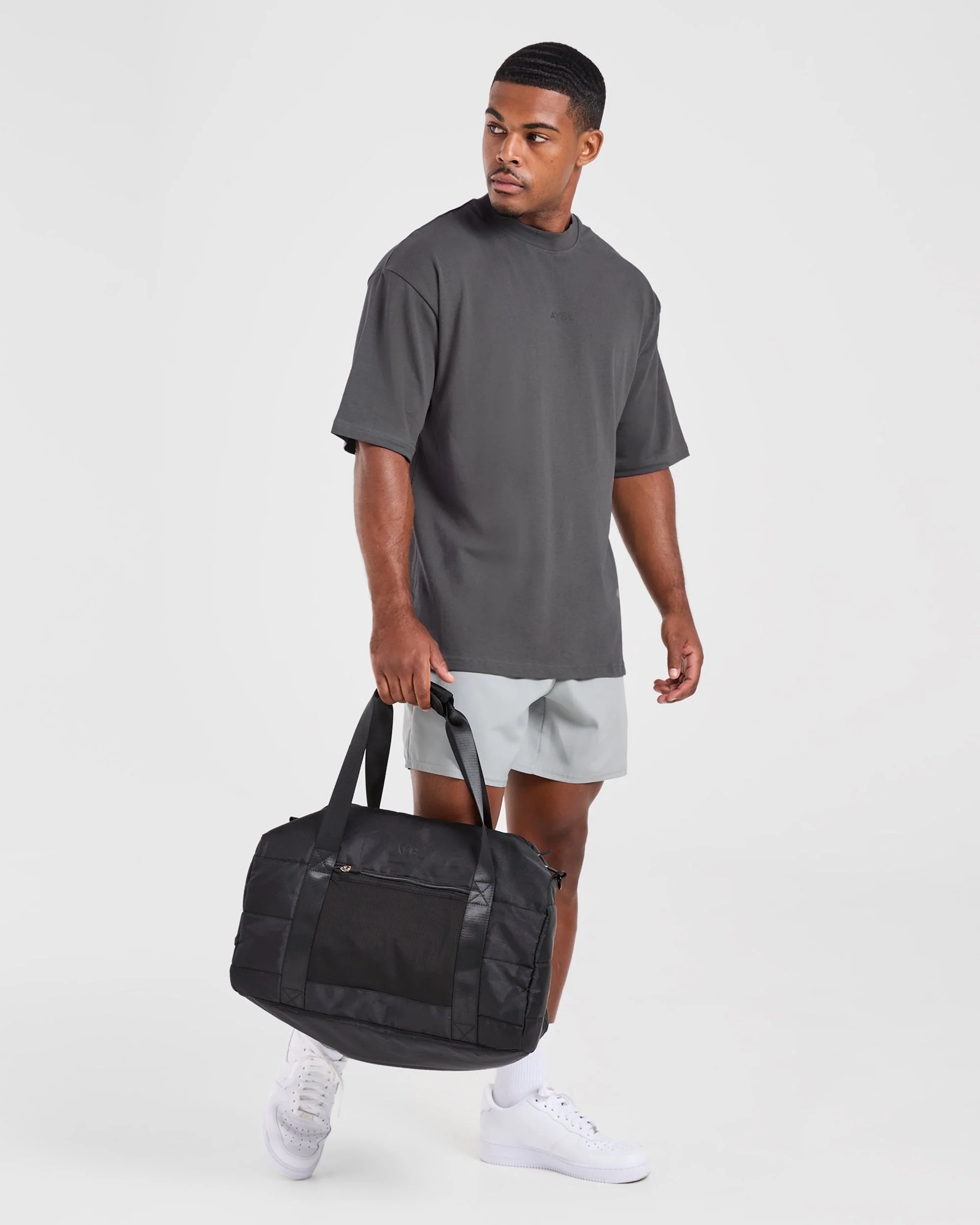 Craft Oversized T Shirt - Charcoal - Image 7