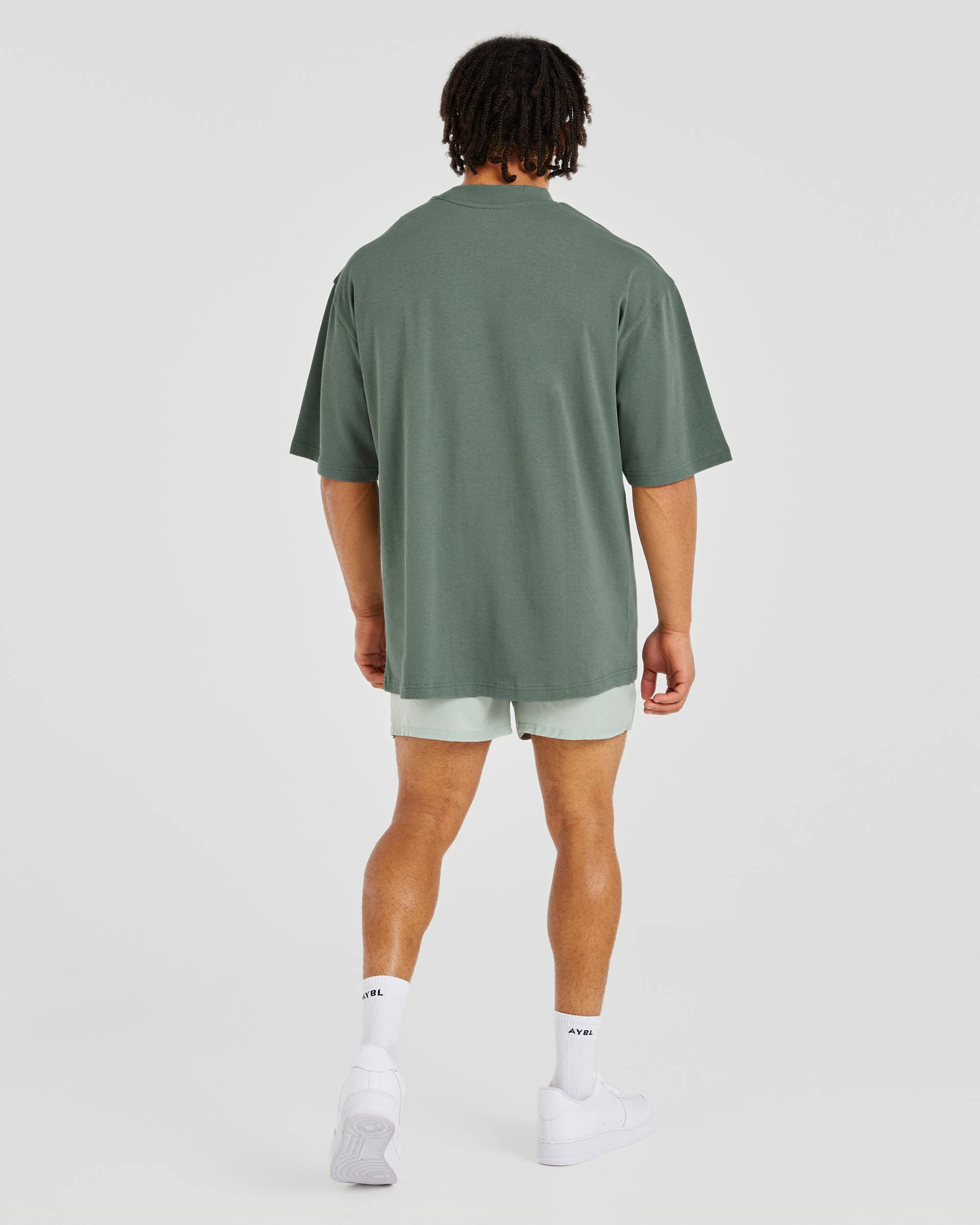 Craft Oversized T Shirt - Vintage Sage - Image 4