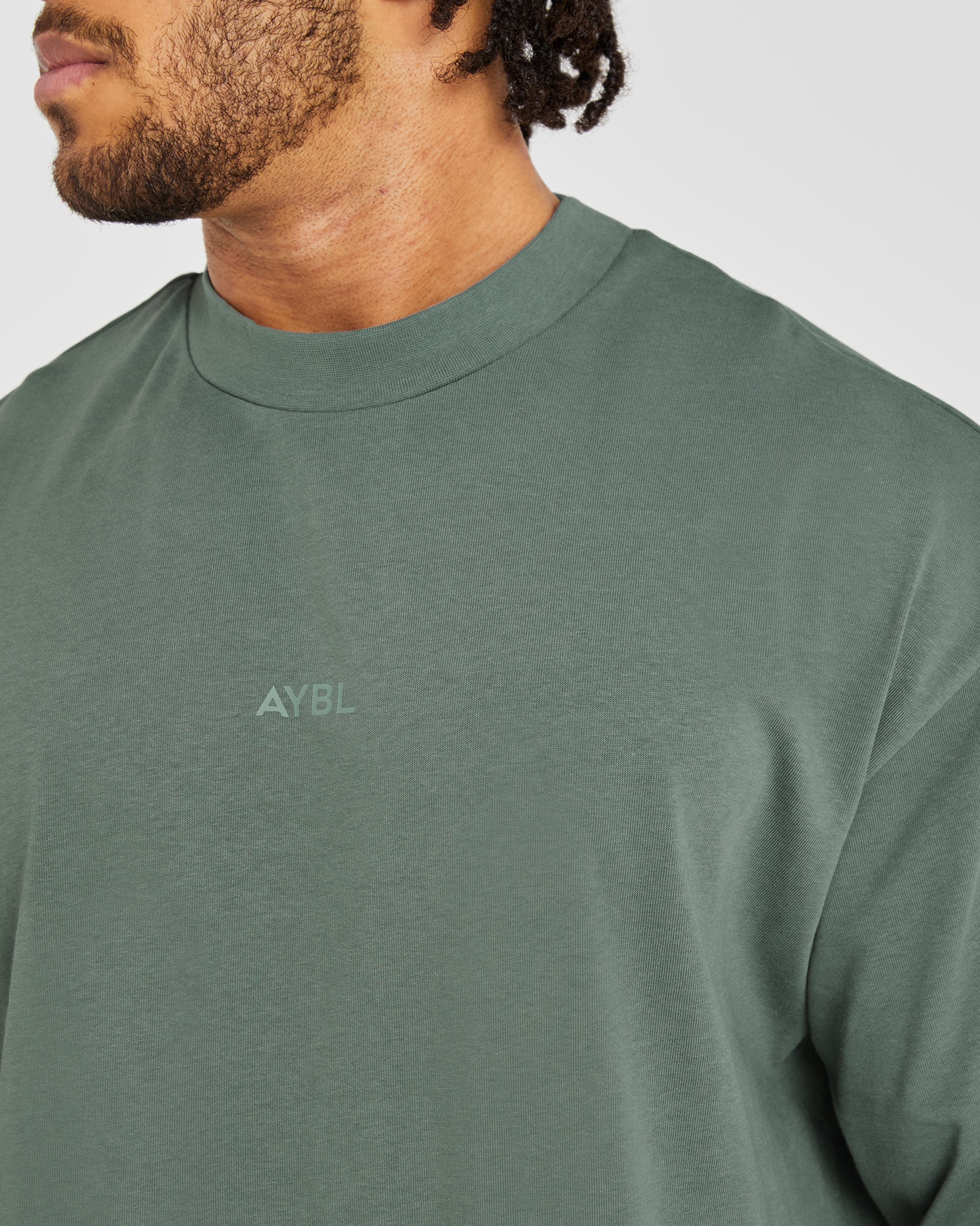 Craft Oversized T Shirt - Vintage Sage - Image 6