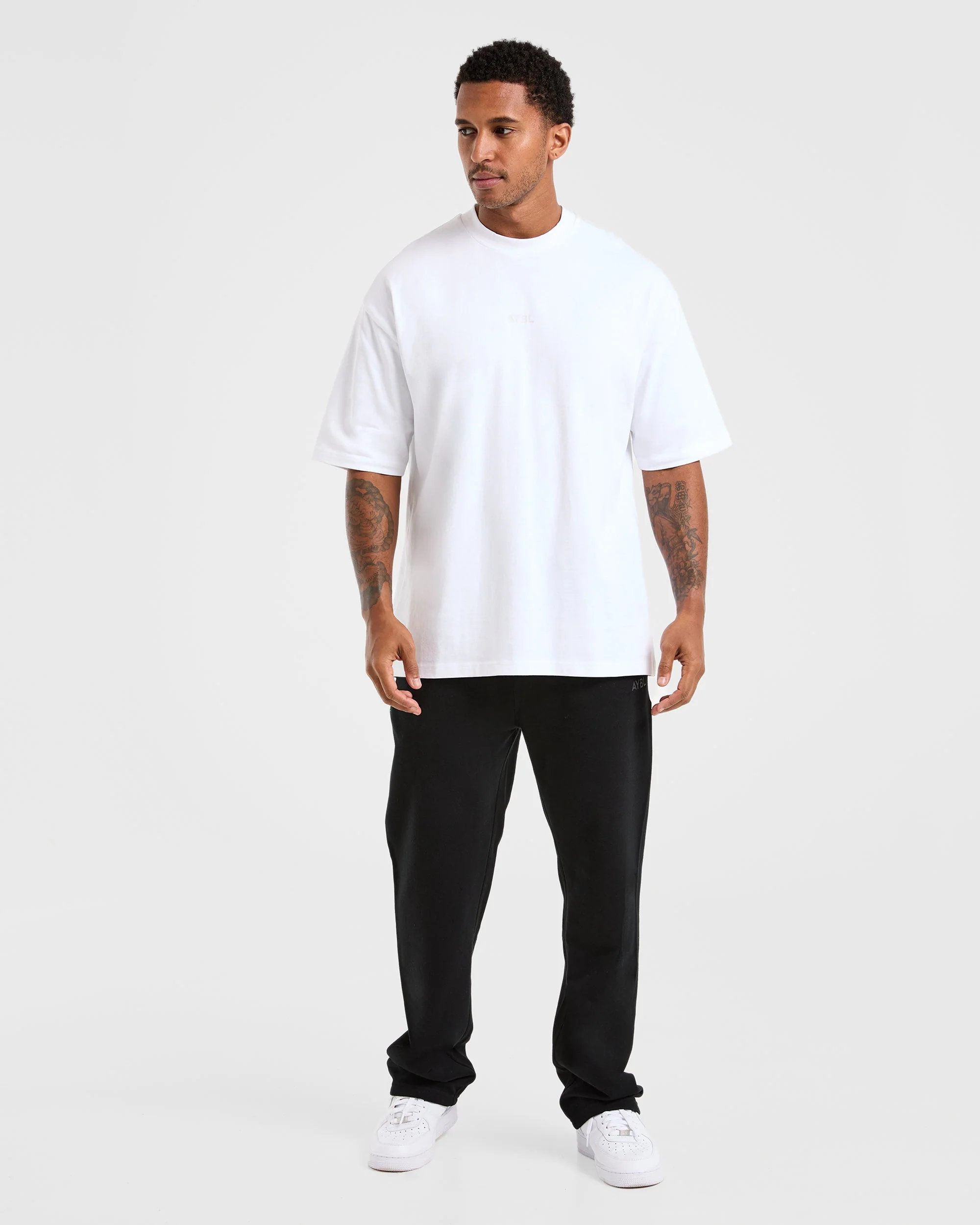 Craft Oversized T Shirt - White - Image 3