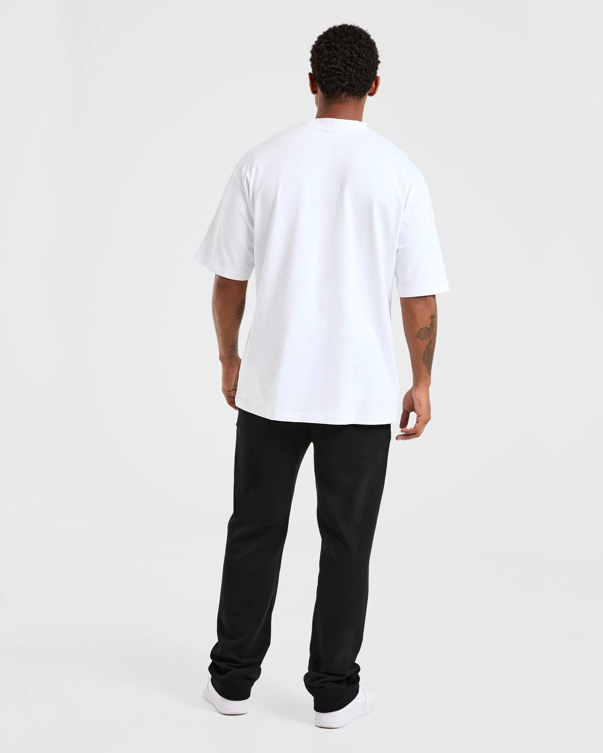 Craft Oversized T Shirt - White - Image 4