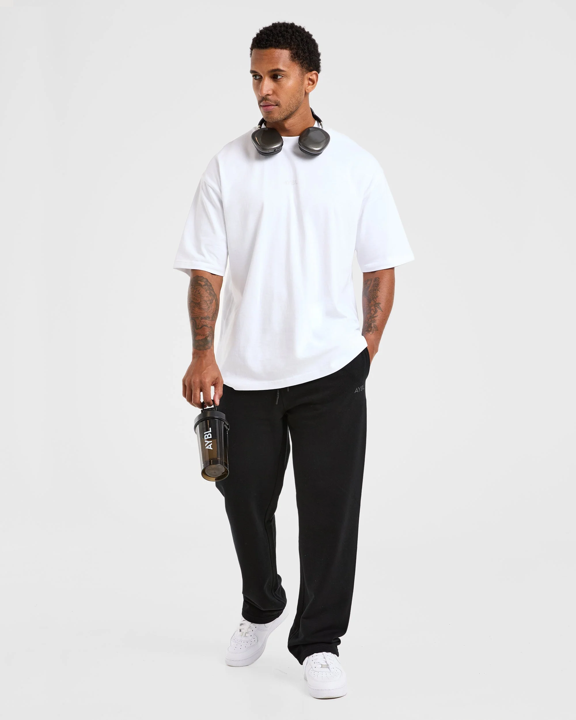 Craft Oversized T Shirt - White - Image 8