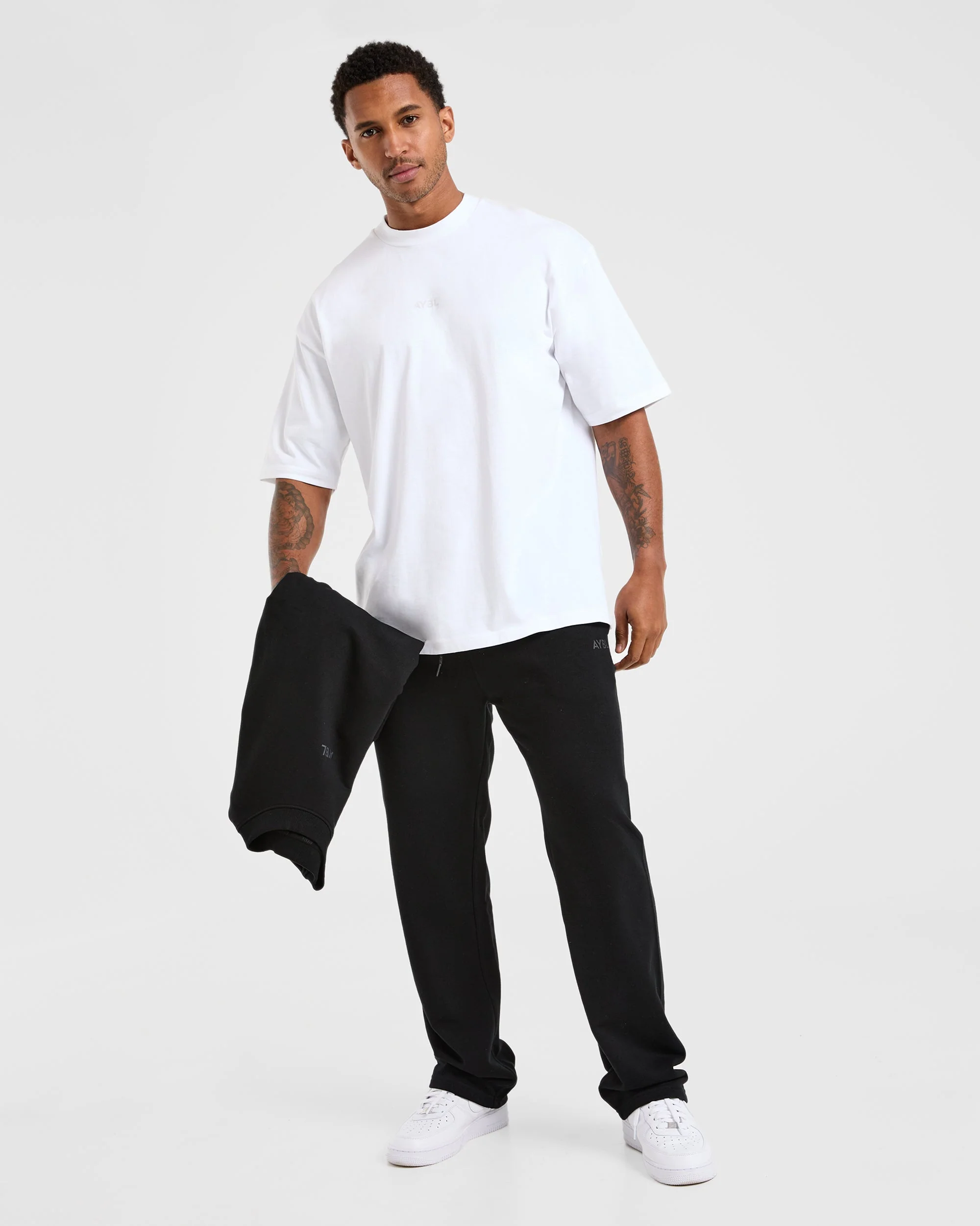 Craft Oversized Straight Leg Joggers - Black - Image 8
