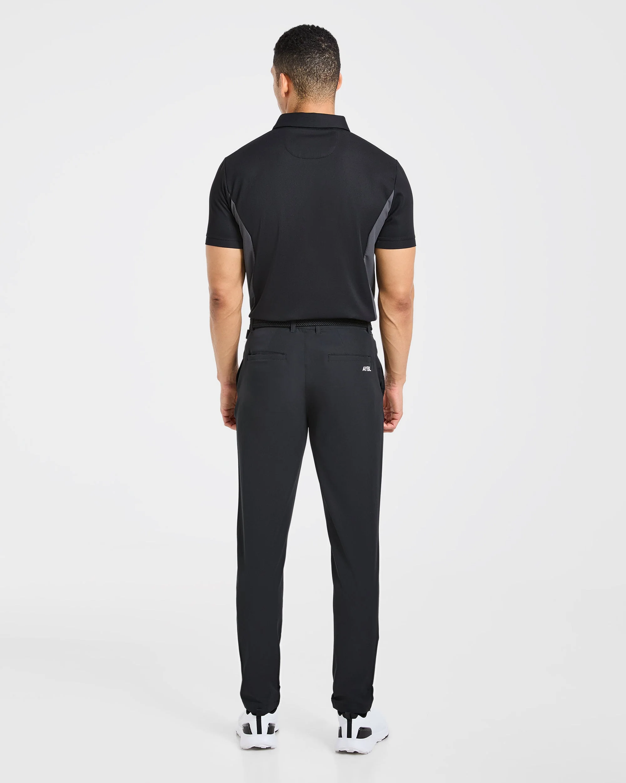 Edge Polo - Black/Charcoal - Image 4
