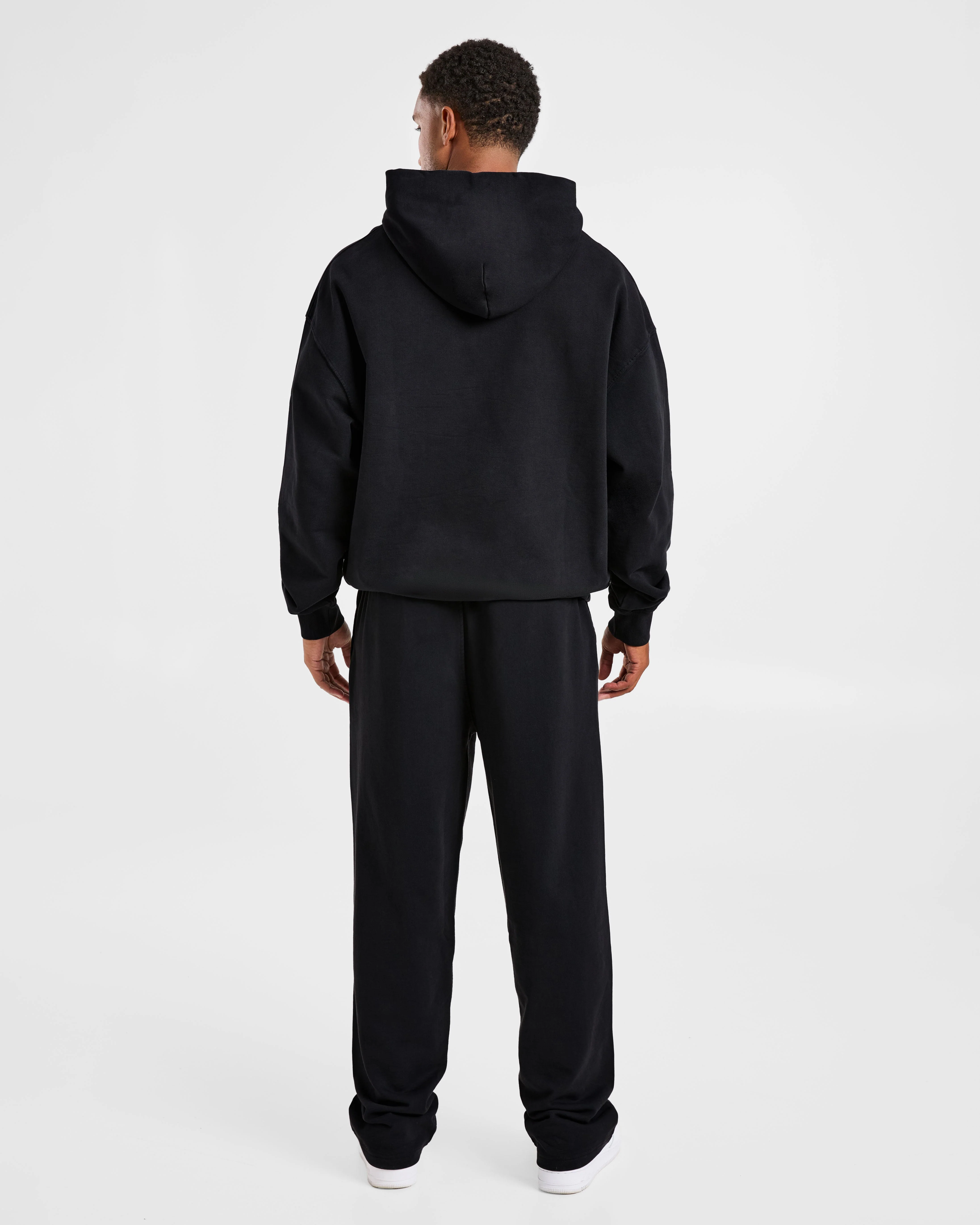 Elite Hoodie - Black/Charcoal - Image 4