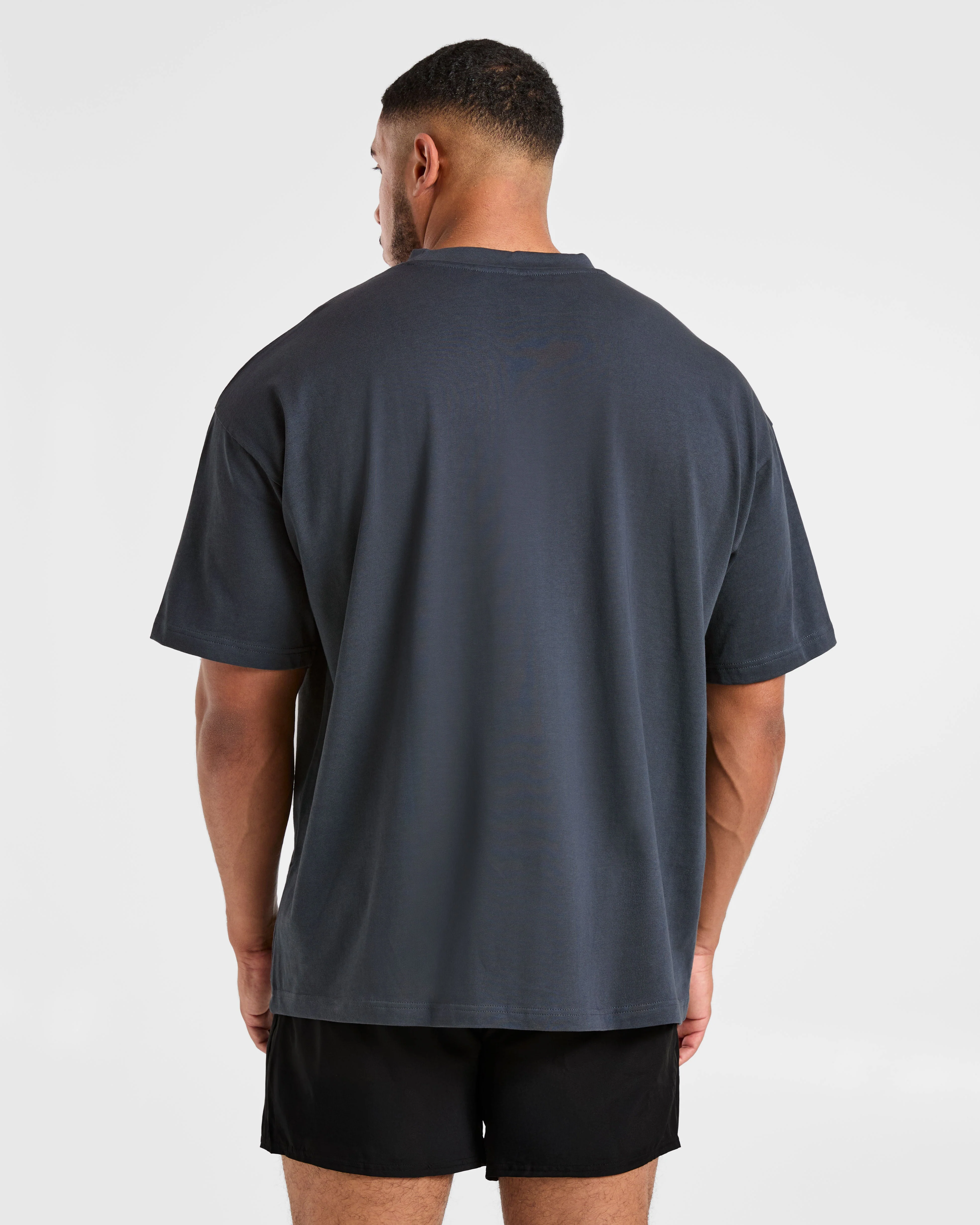 Elite Oversized T Shirt - Heavy Blue - Image 2