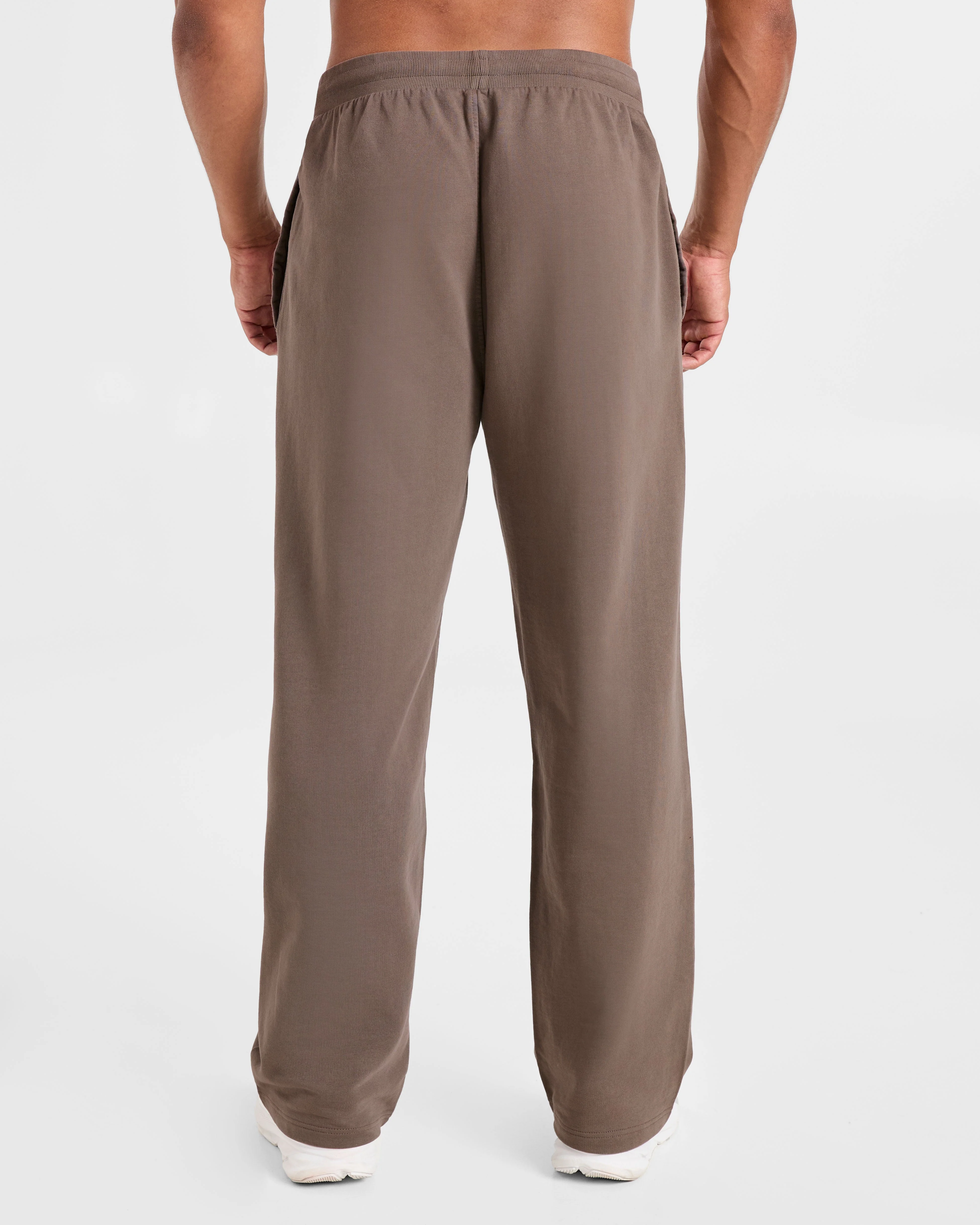 Elite Straight Leg Joggers - Umber Brown - Image 2