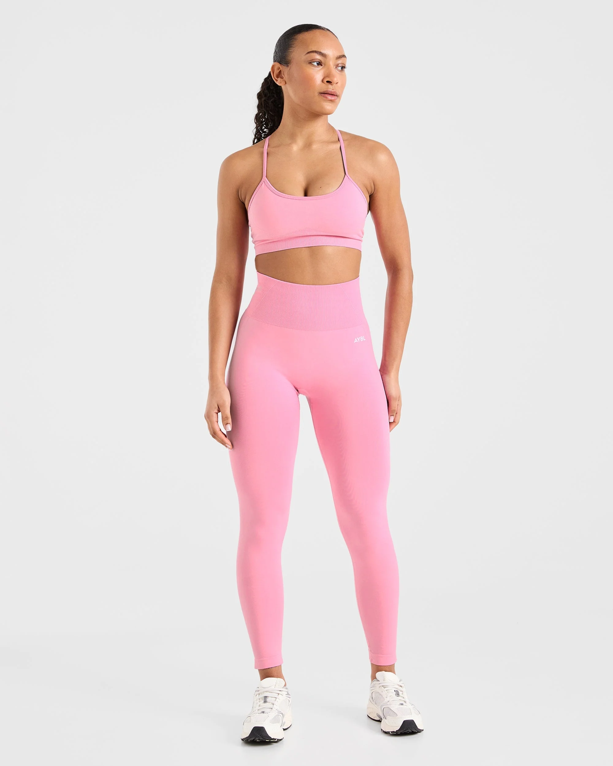 Empower Seamless Leggings - Baby Pink - Image 3