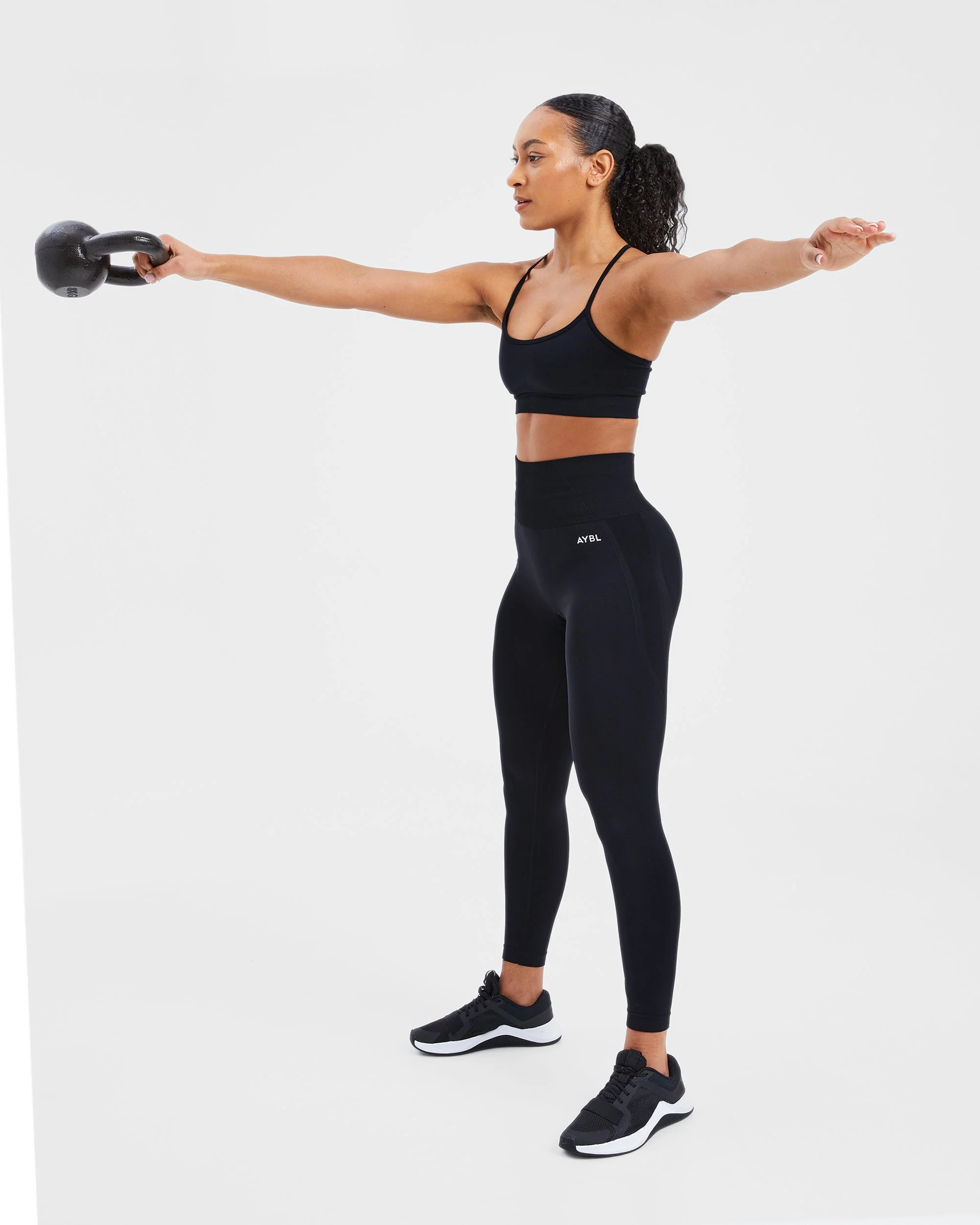 Empower Seamless Leggings - Black - Image 7