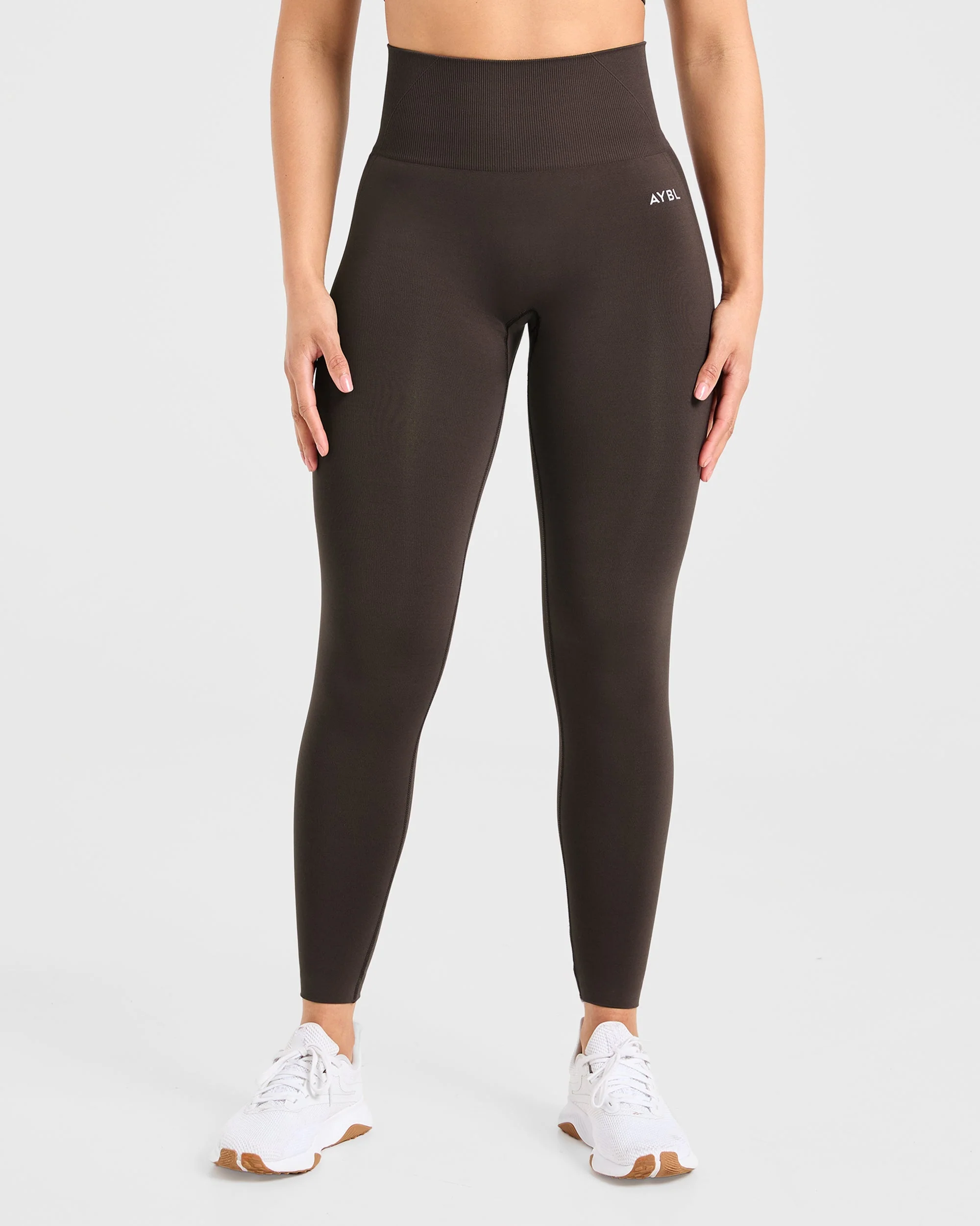 Empower Seamless Leggings - Cocoa Brown - Image 2