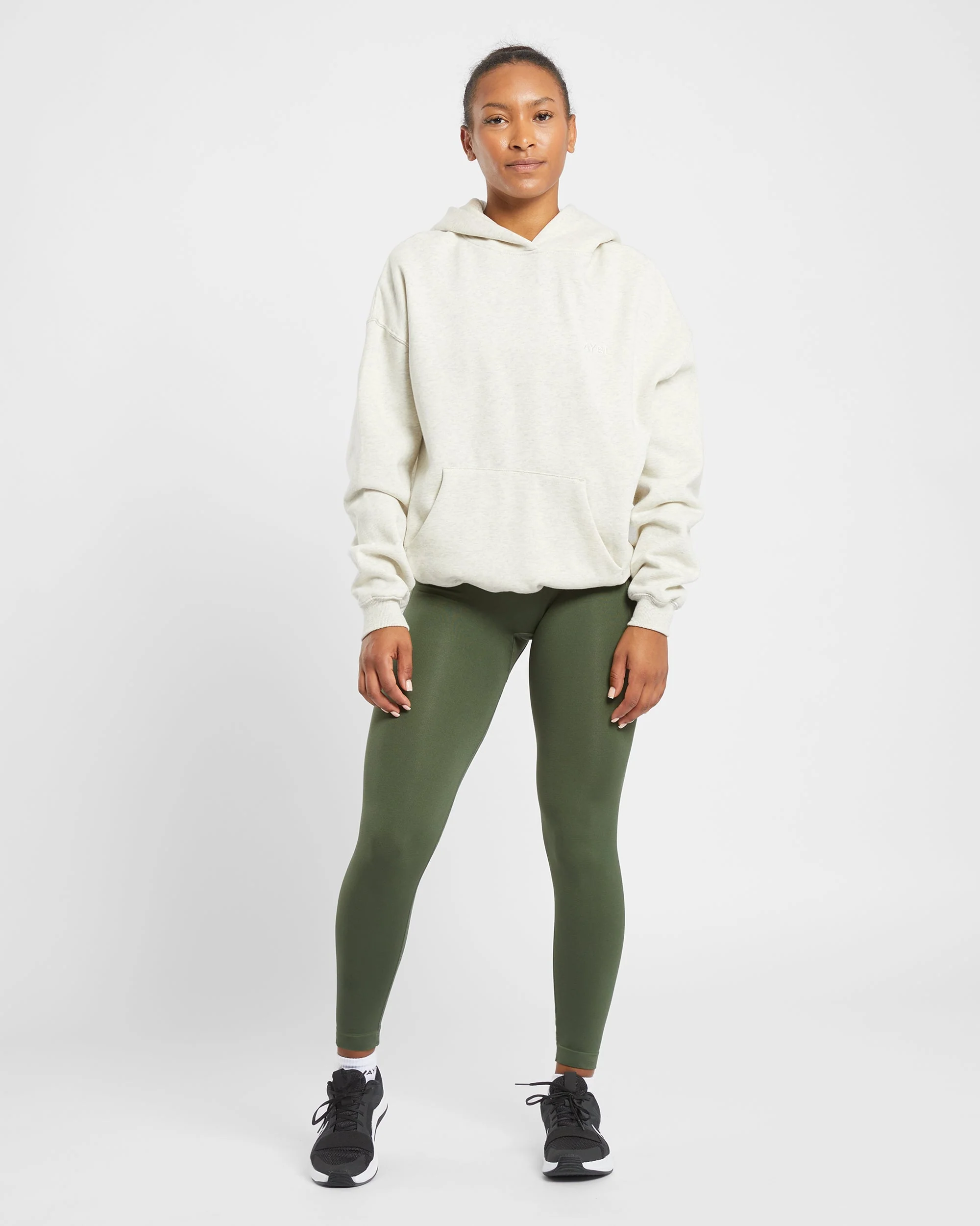 Empower Seamless Leggings - Khaki Green - Image 8