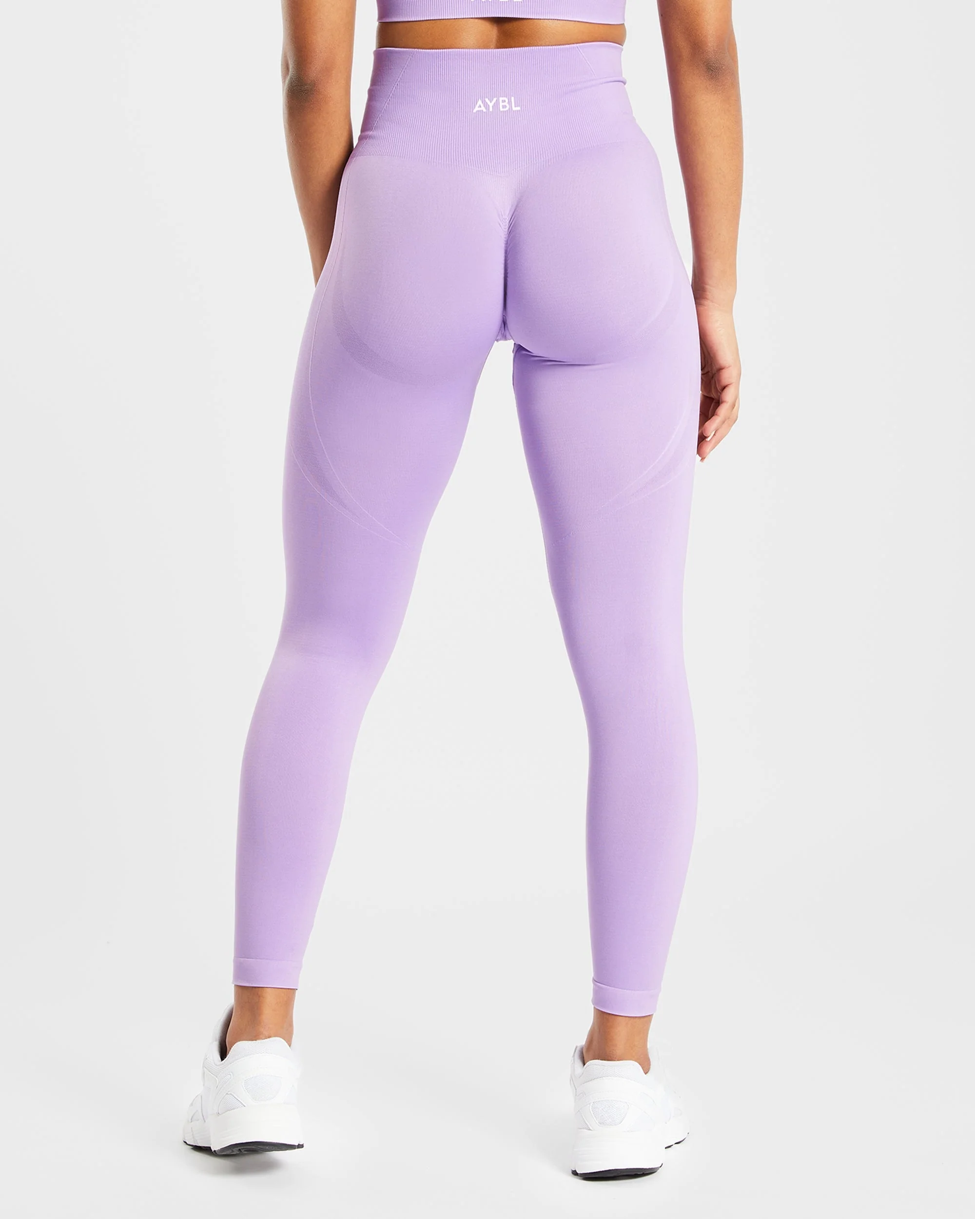 Empower Seamless Leggings - Purple - Image 2
