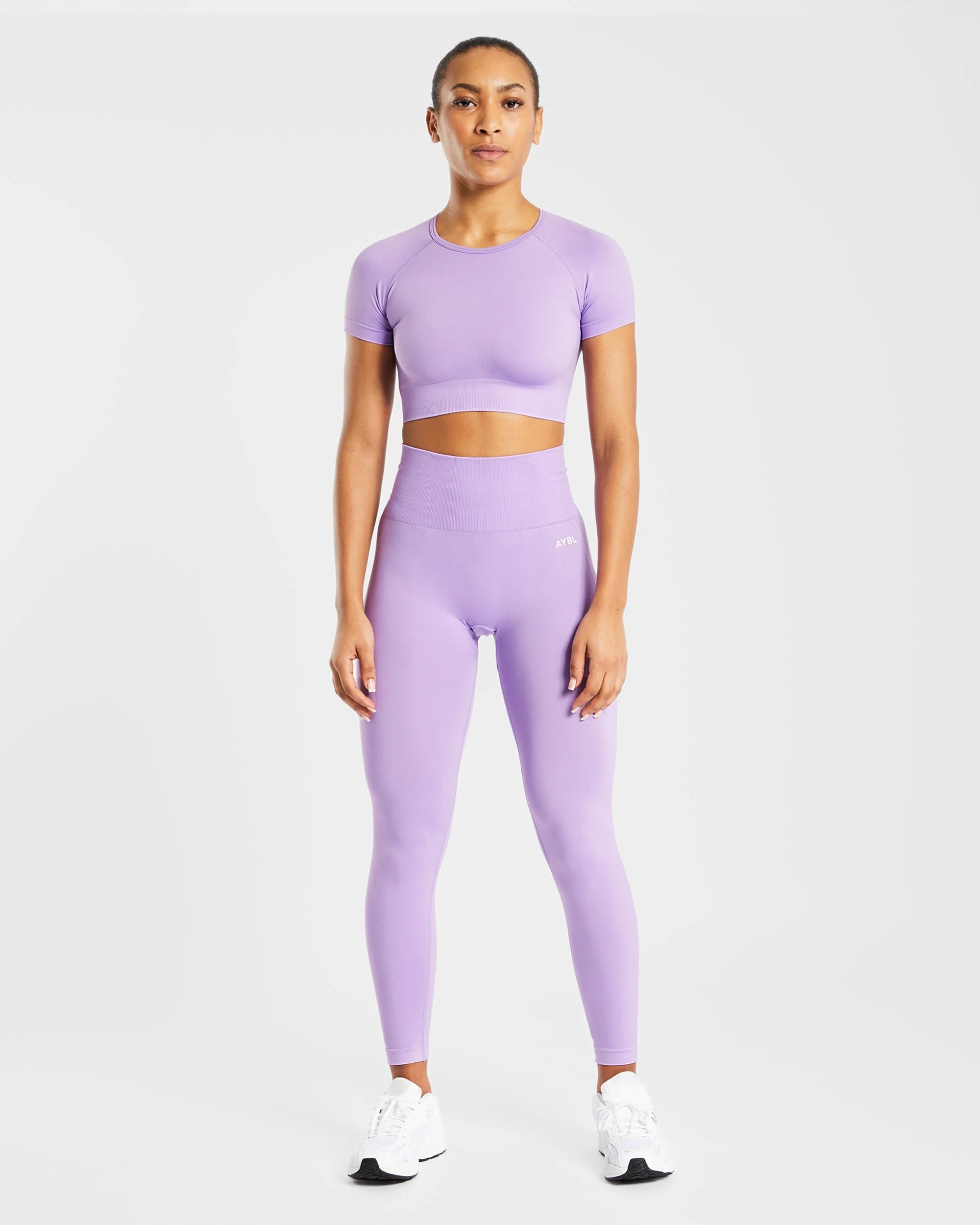Empower Seamless Leggings - Purple - Image 3