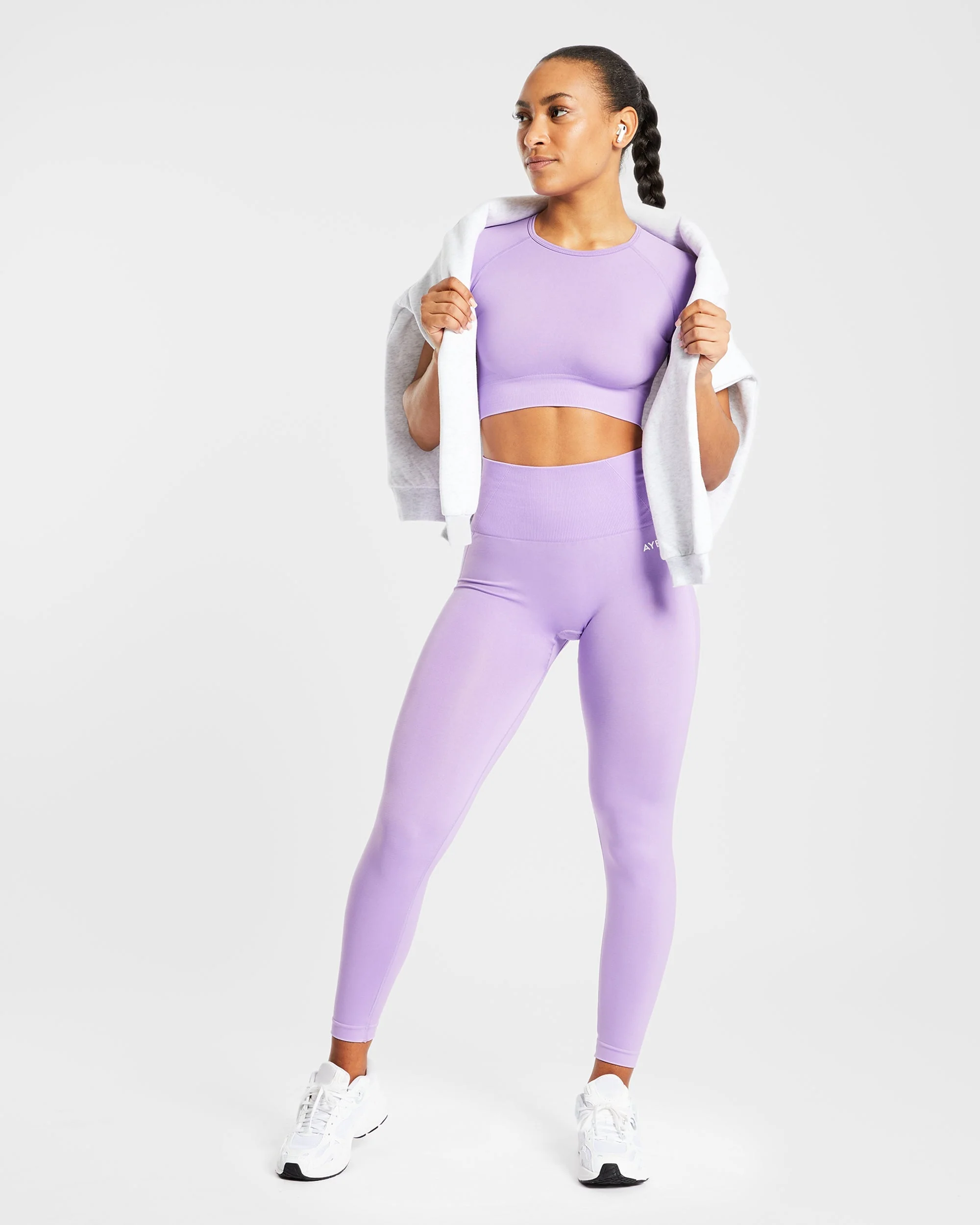 Empower Seamless Leggings - Purple - Image 8