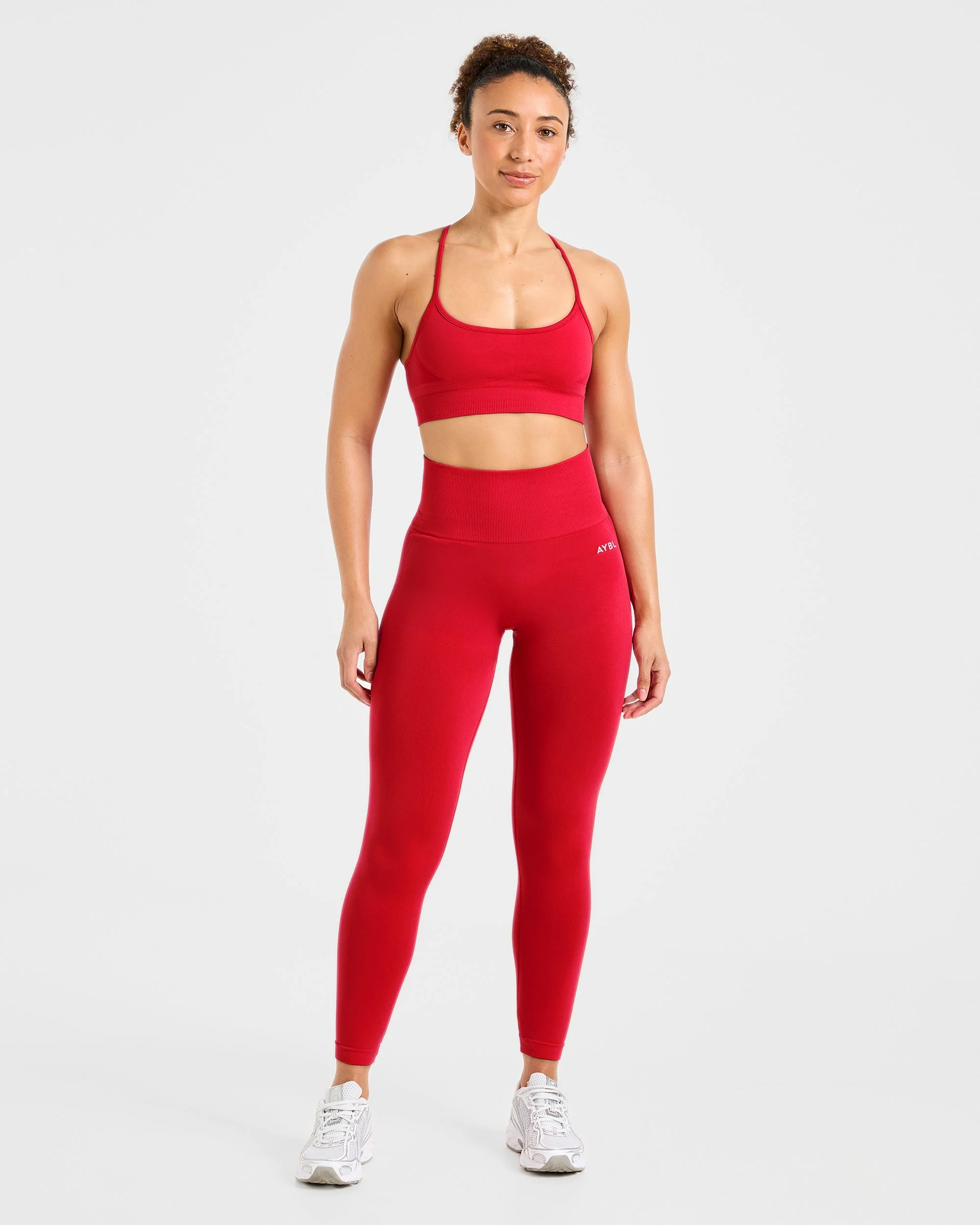 Empower Seamless Leggings - Red - Image 3