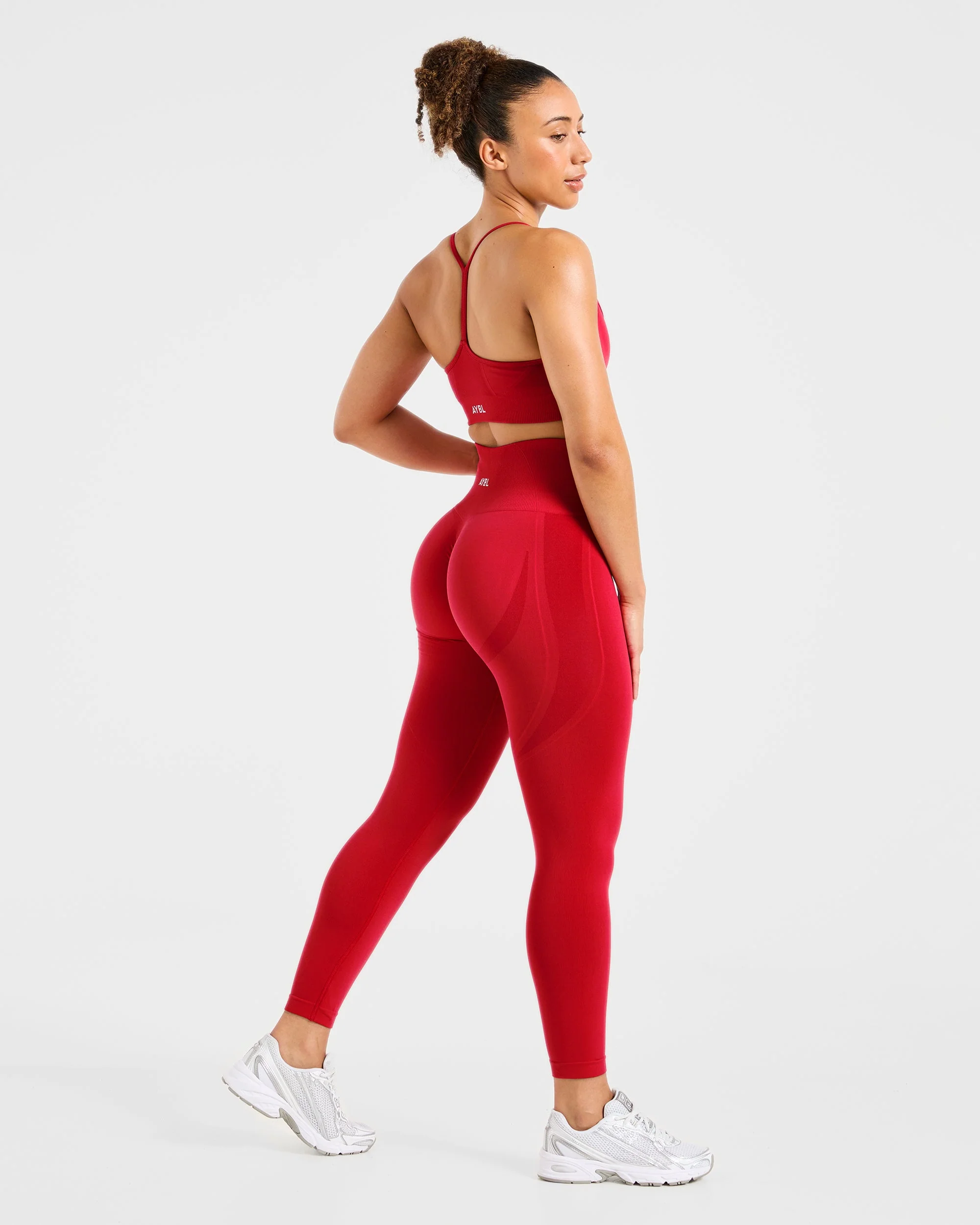 Empower Seamless Leggings - Red - Image 4
