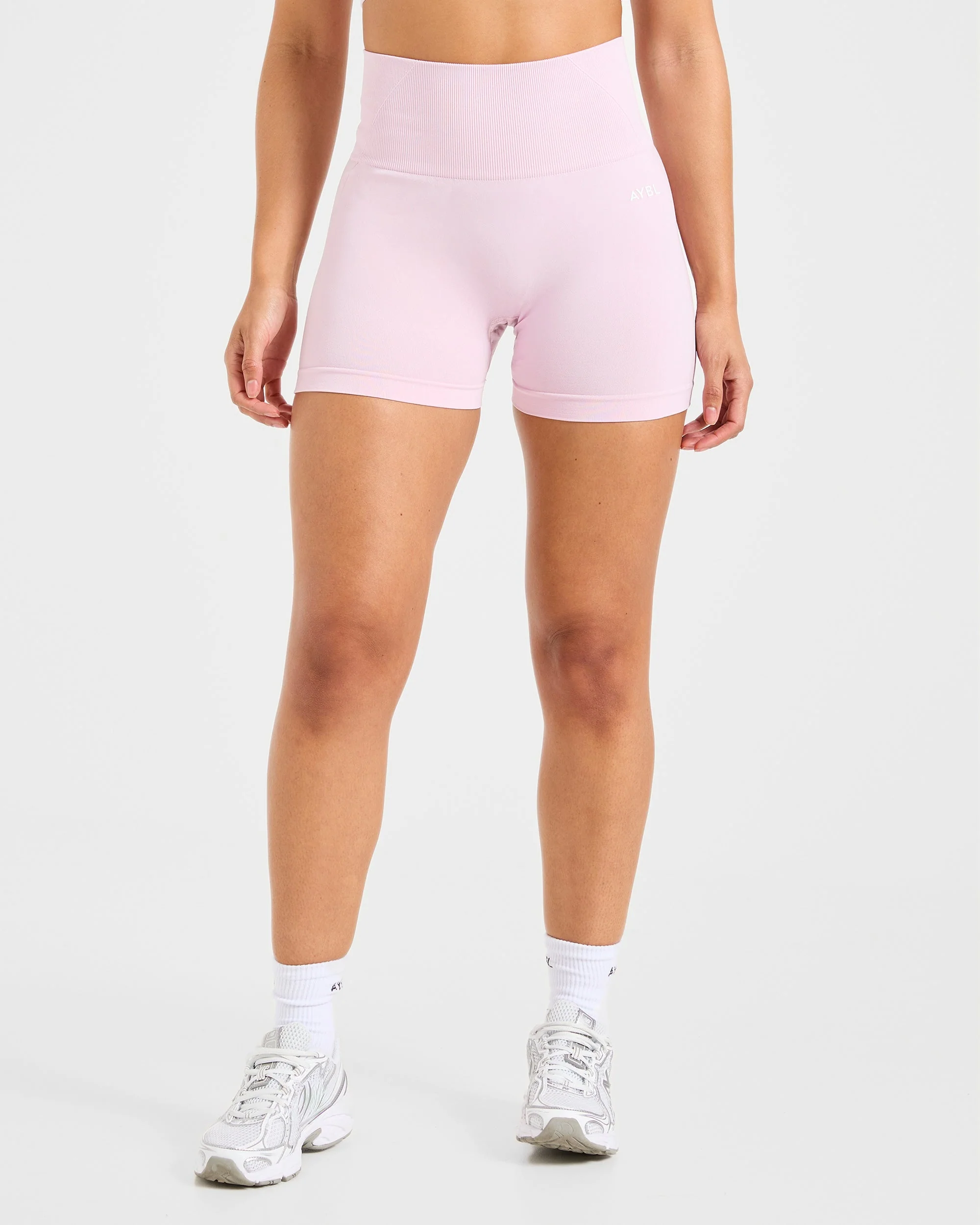 Empower Seamless Shorts - Iced Pink - Image 2