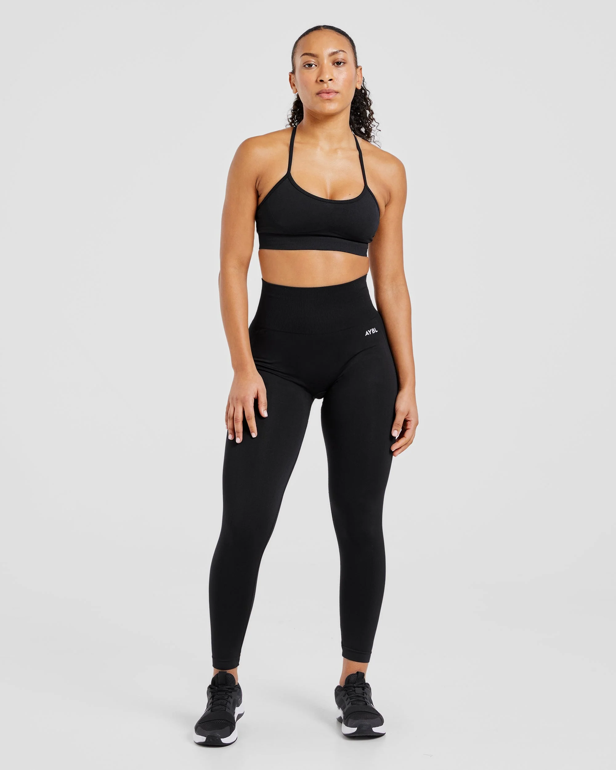 Empower Seamless Sports Bra - Black - Image 3