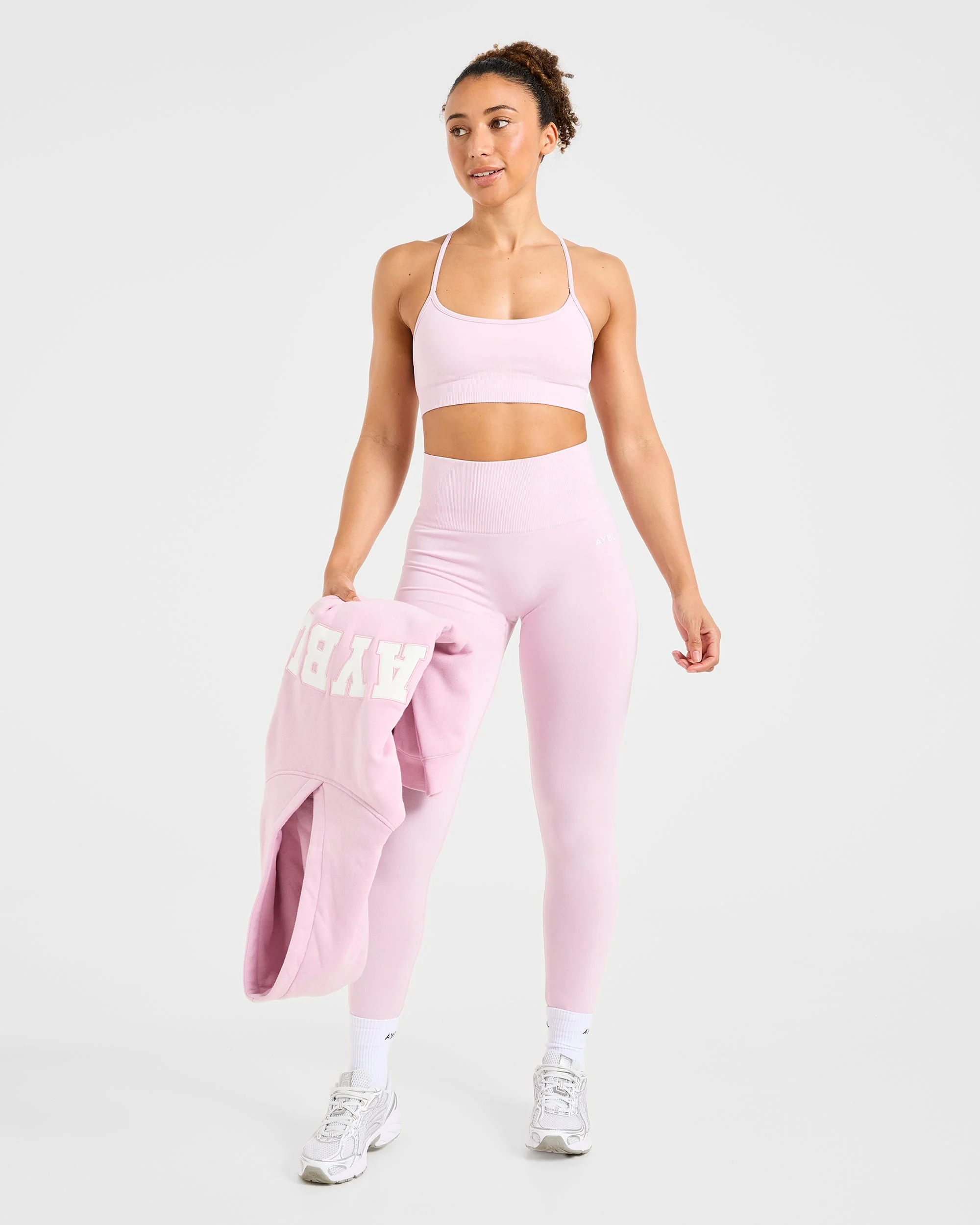 Empower Seamless Sports Bra - Iced Pink - Image 8