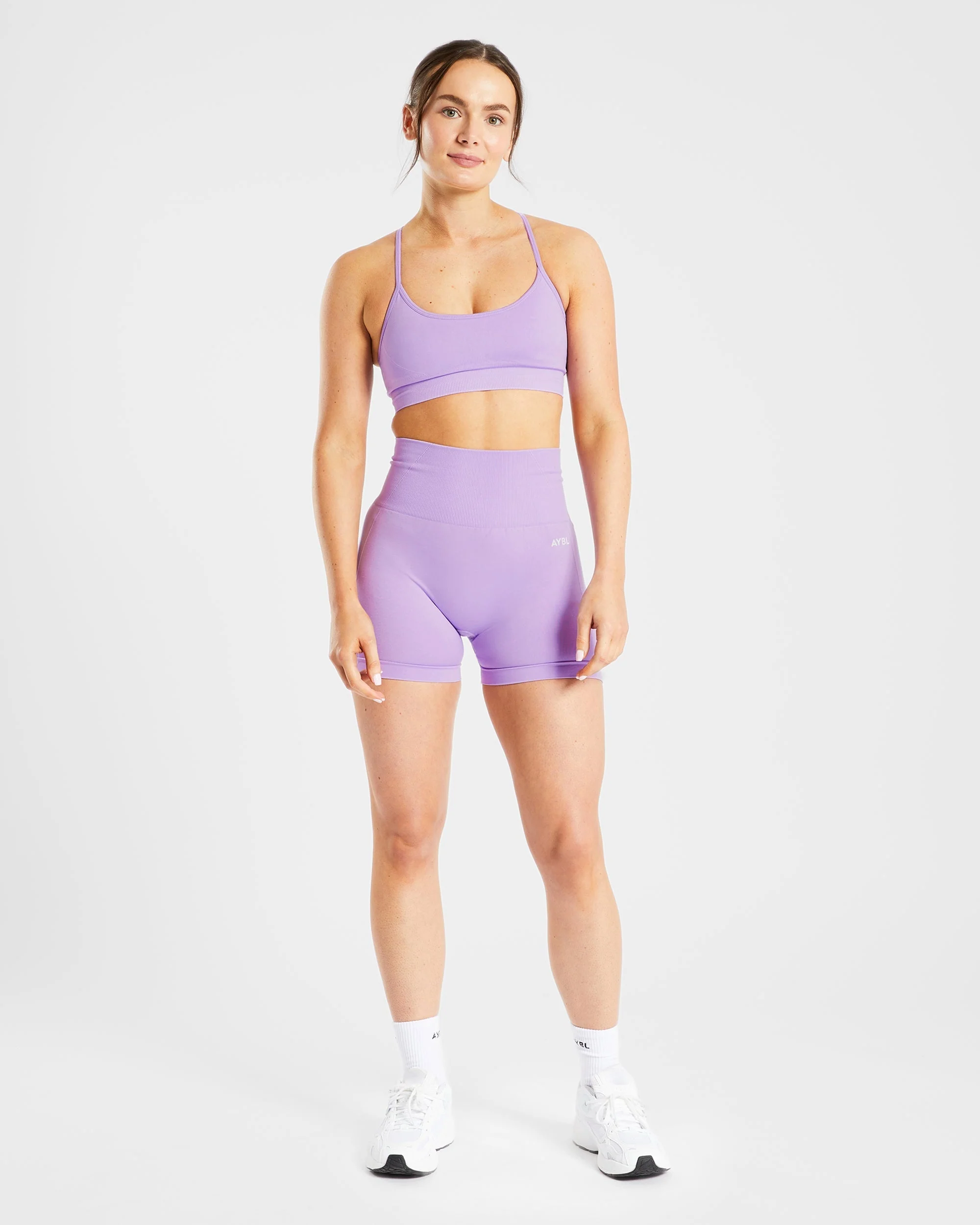 Empower Seamless Sports Bra - Purple - Image 3