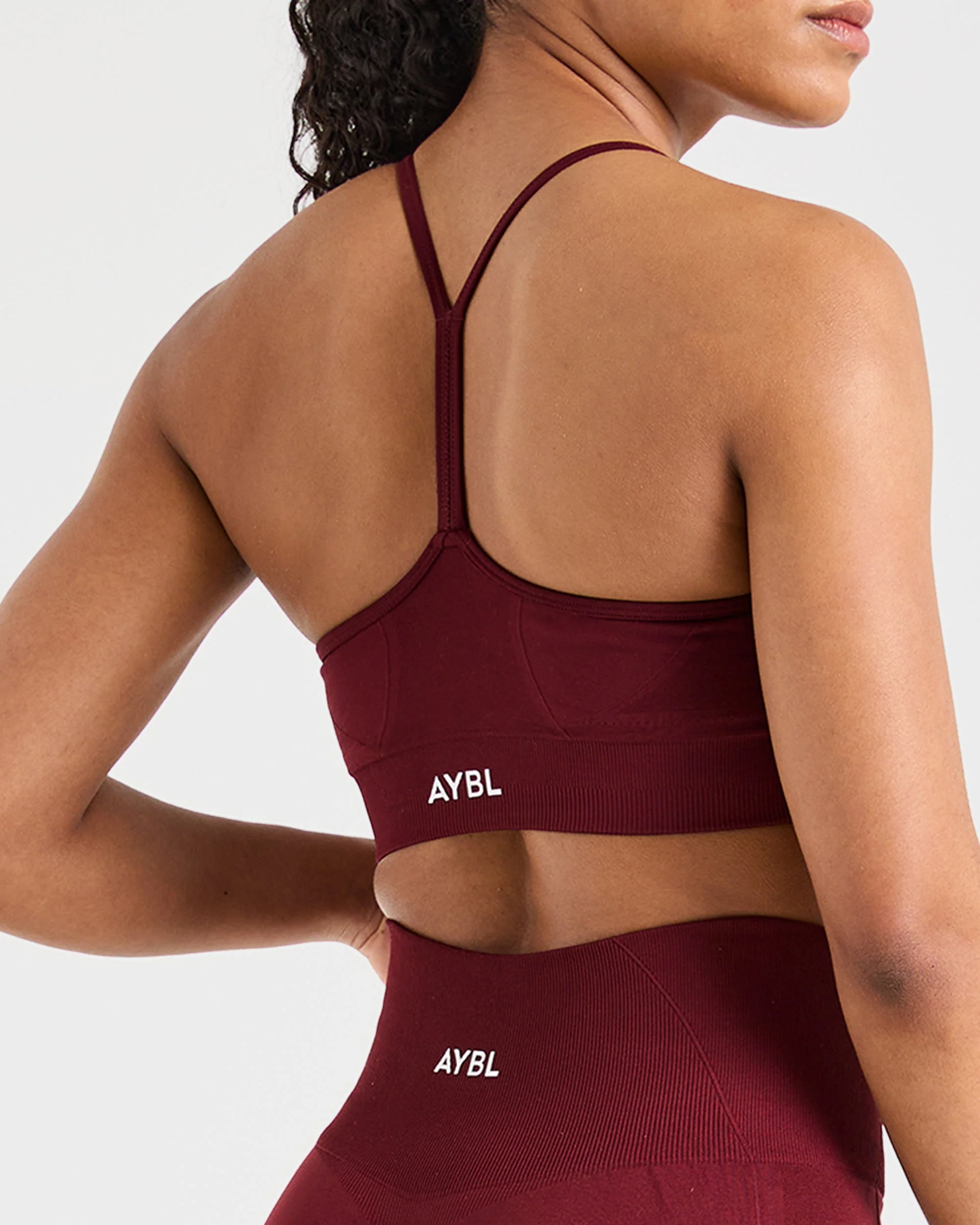 Empower Seamless Sports Bra - Red Wine - Image 6