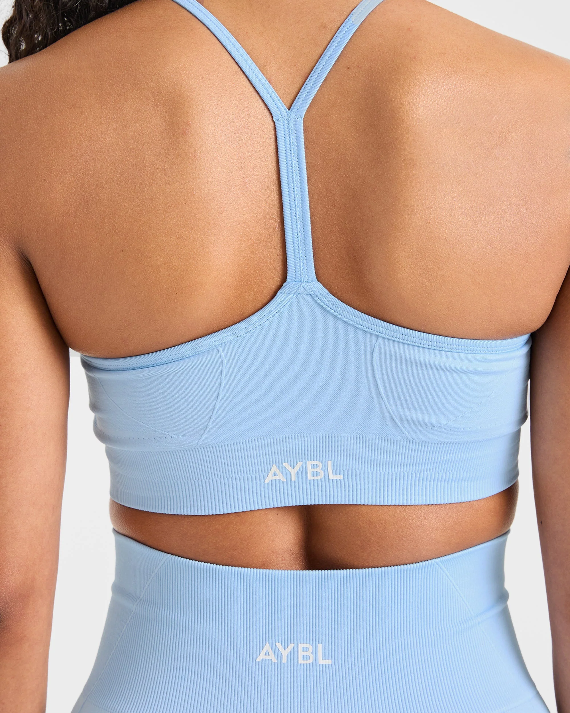 Empower Seamless Sports Bra - Sky Blue - Image 6
