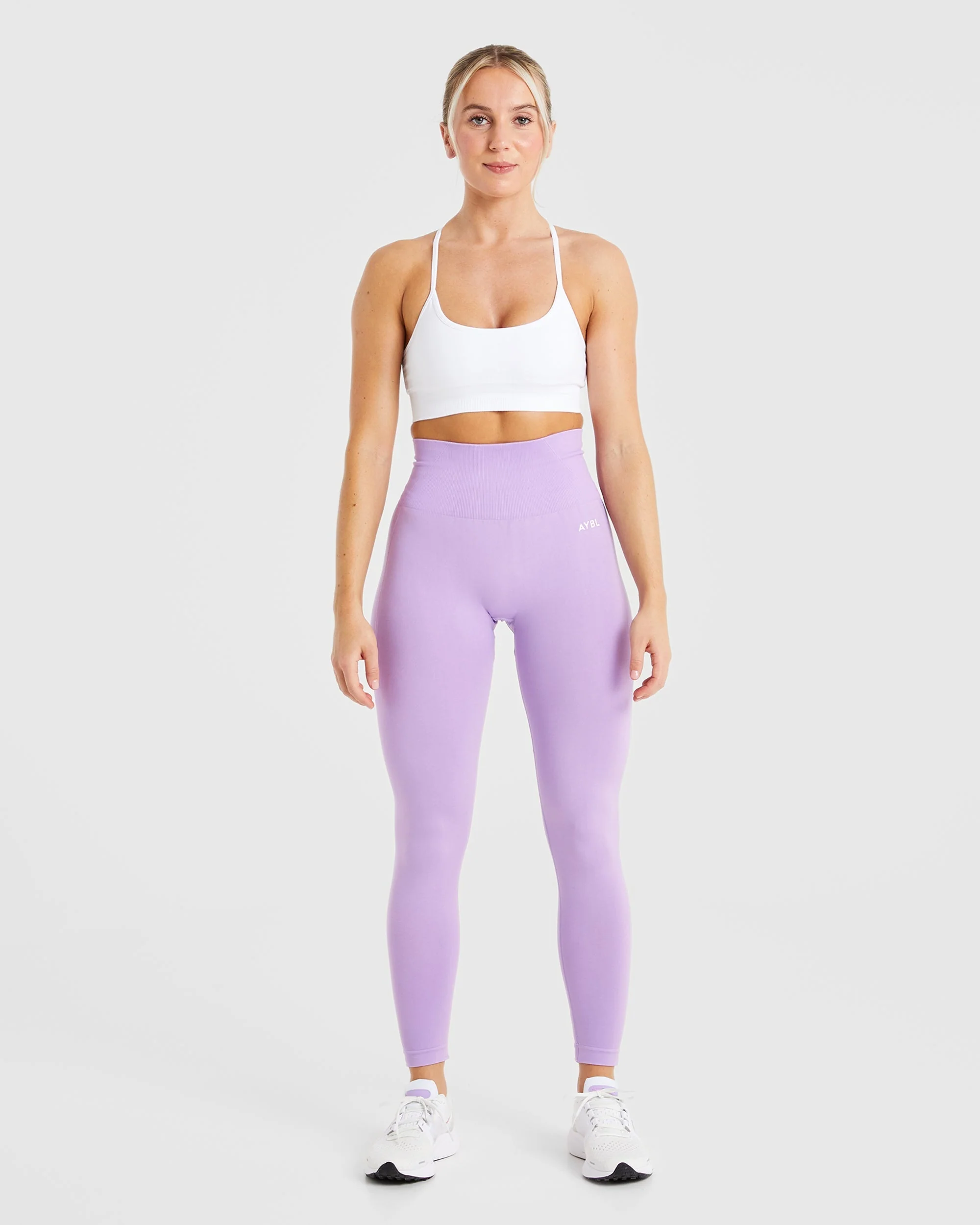 Empower Seamless Sports Bra - White - Image 3