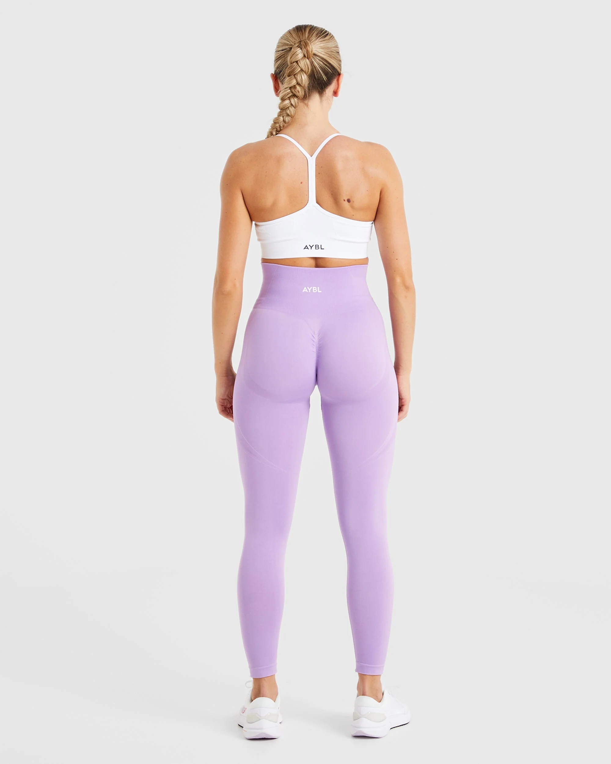 Empower Seamless Sports Bra - White - Image 4