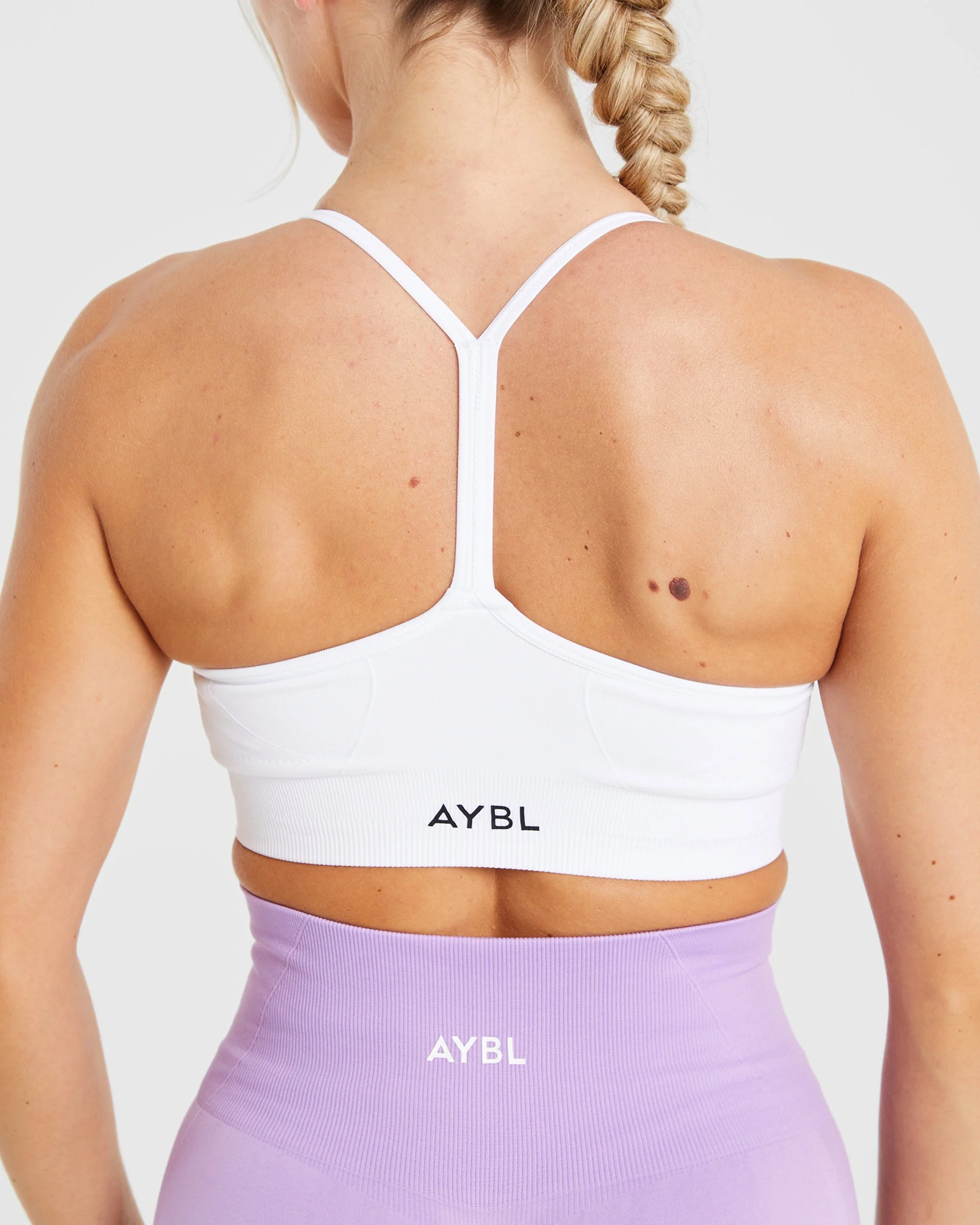 Empower Seamless Sports Bra - White - Image 6