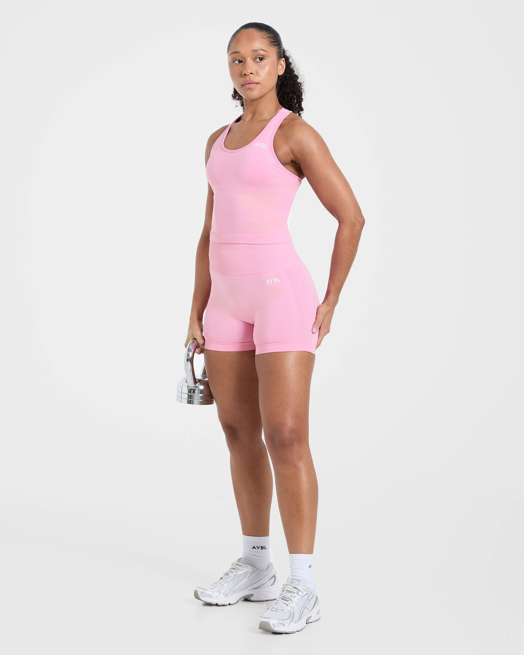 Empower Seamless Tank Top - Baby Pink - Image 7