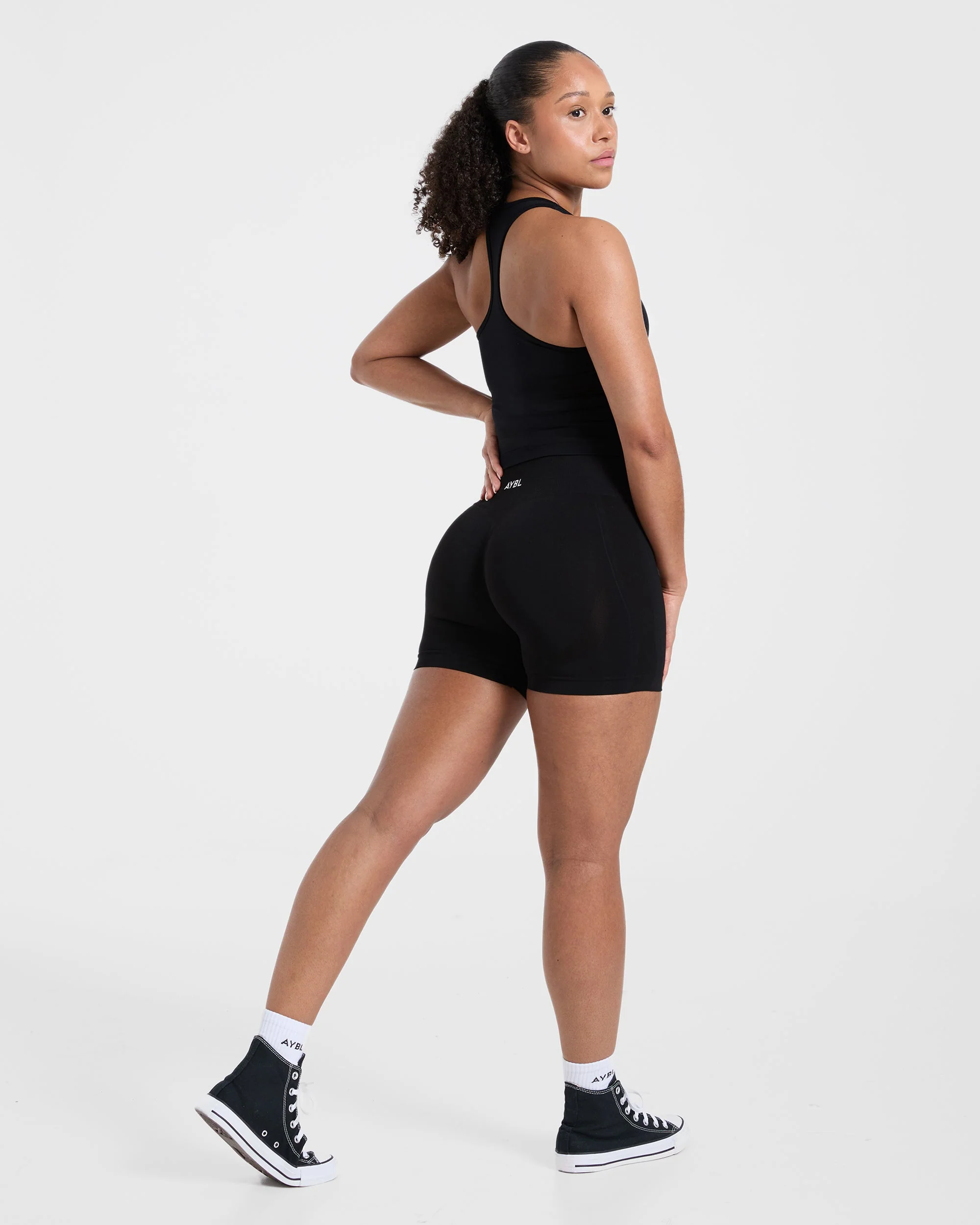 Empower Seamless Tank Top - Black - Image 4
