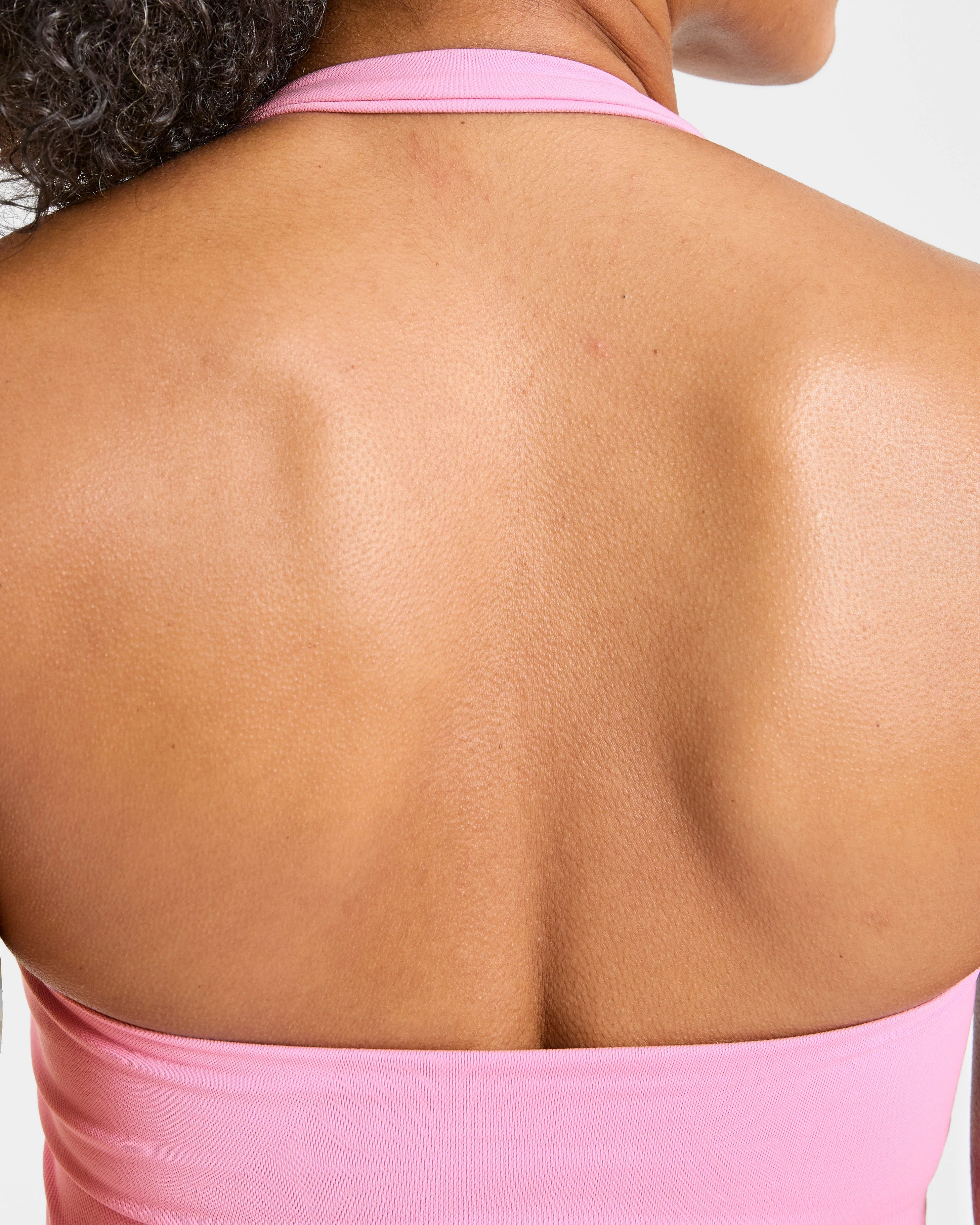 Enhance Seamless Halterneck Top - Sugar Pink - Image 6