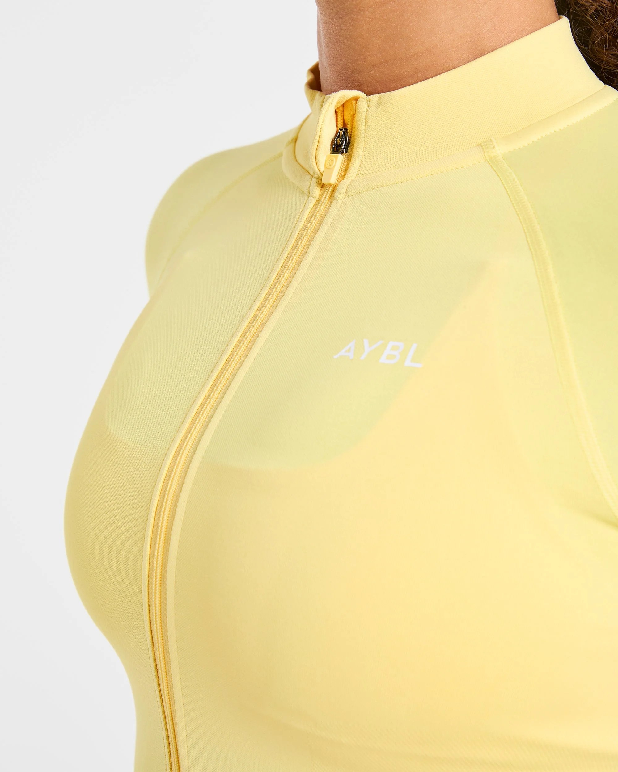 Enhance Seamless Jacket - Bright Yellow - Image 5